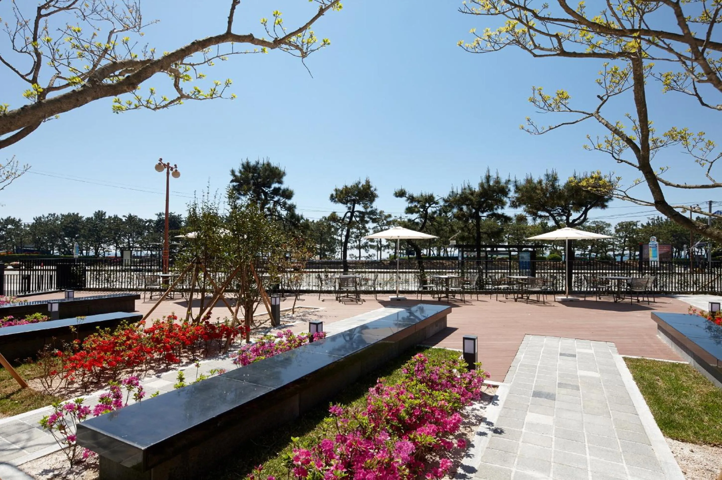 Garden in Shilla Stay Busan Haeundae