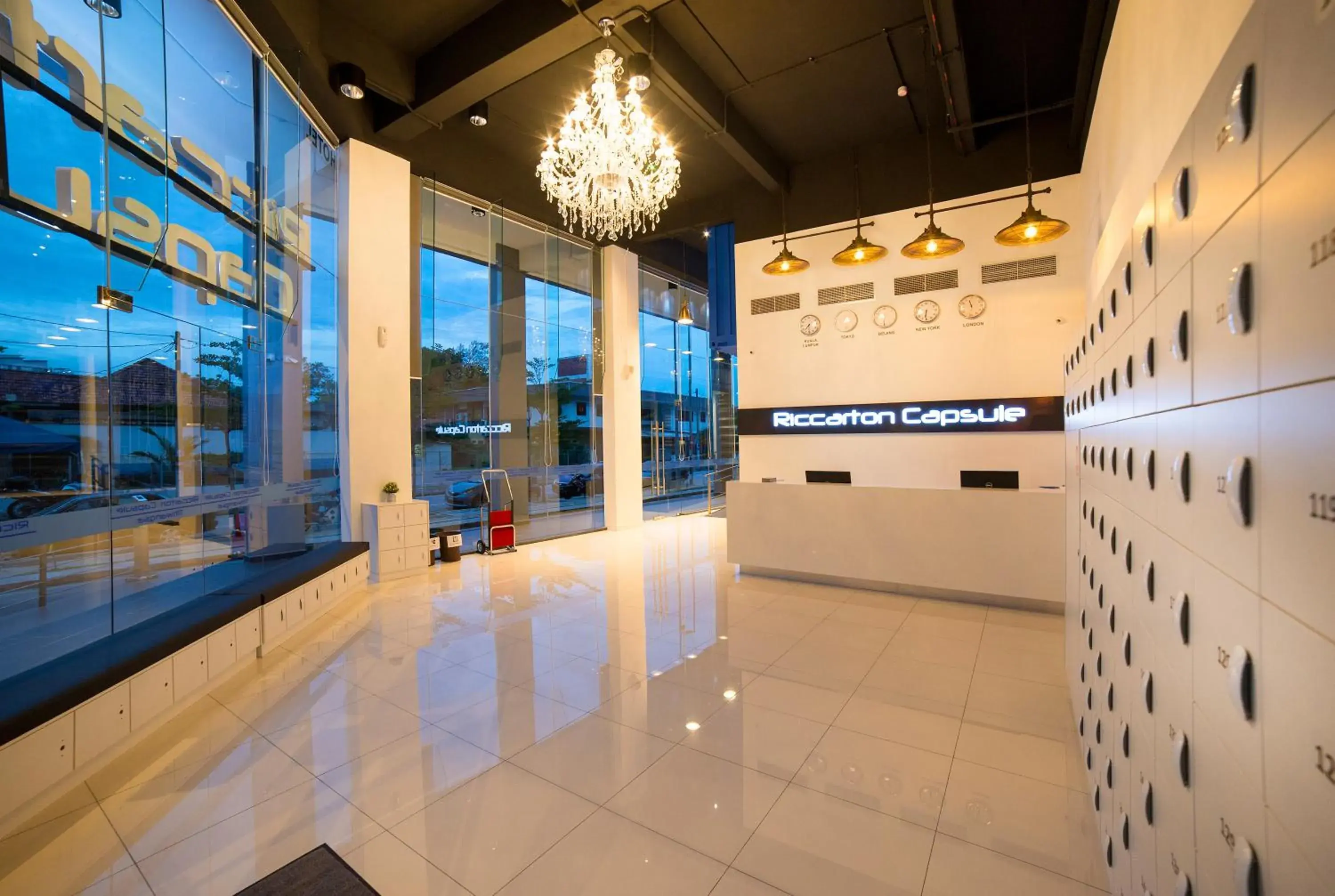 Property building in Riccarton Capsule Hotel Property building in Riccarton Capsule Hotel