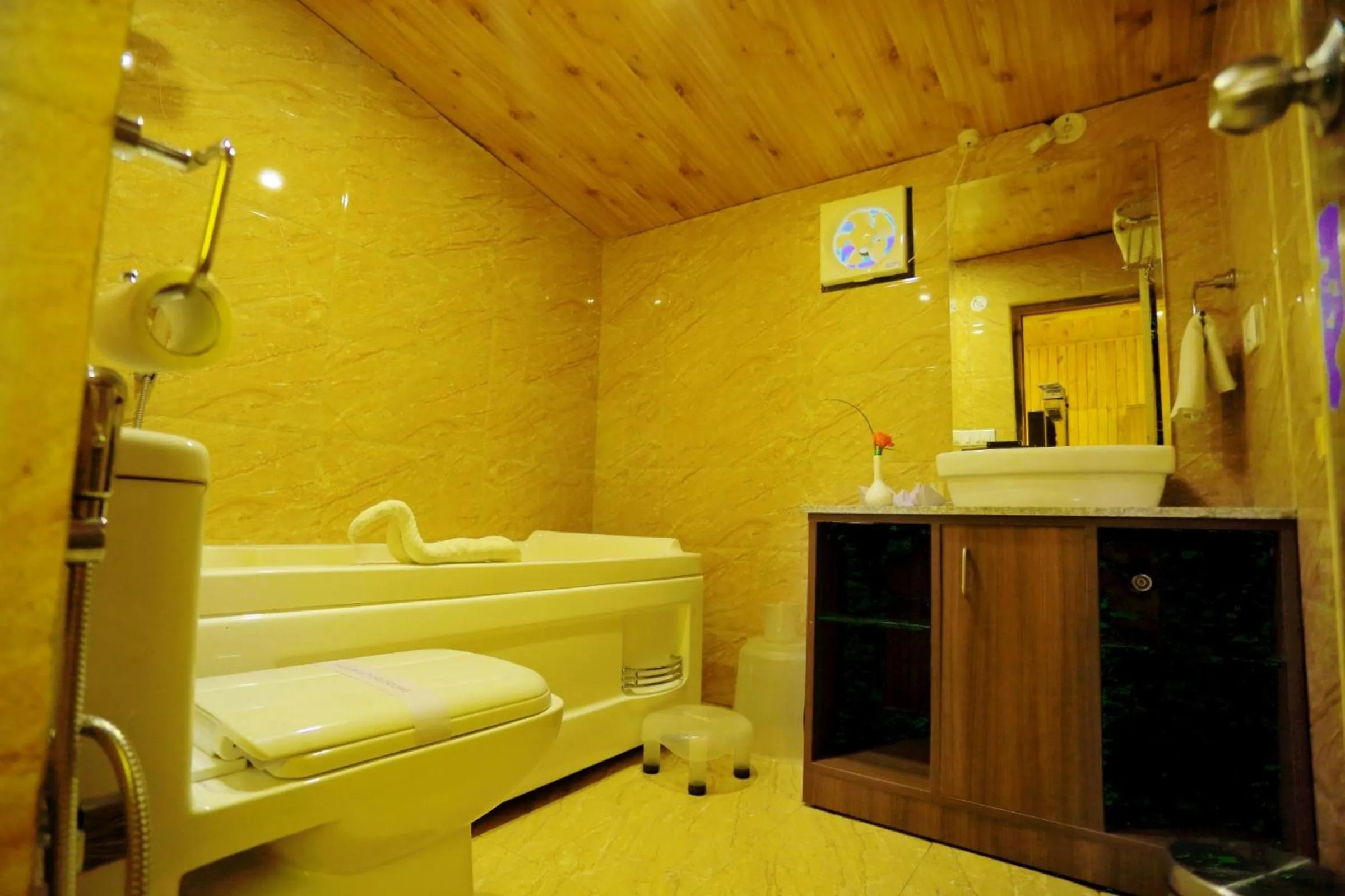 Bathroom in Amara Resorts Manali