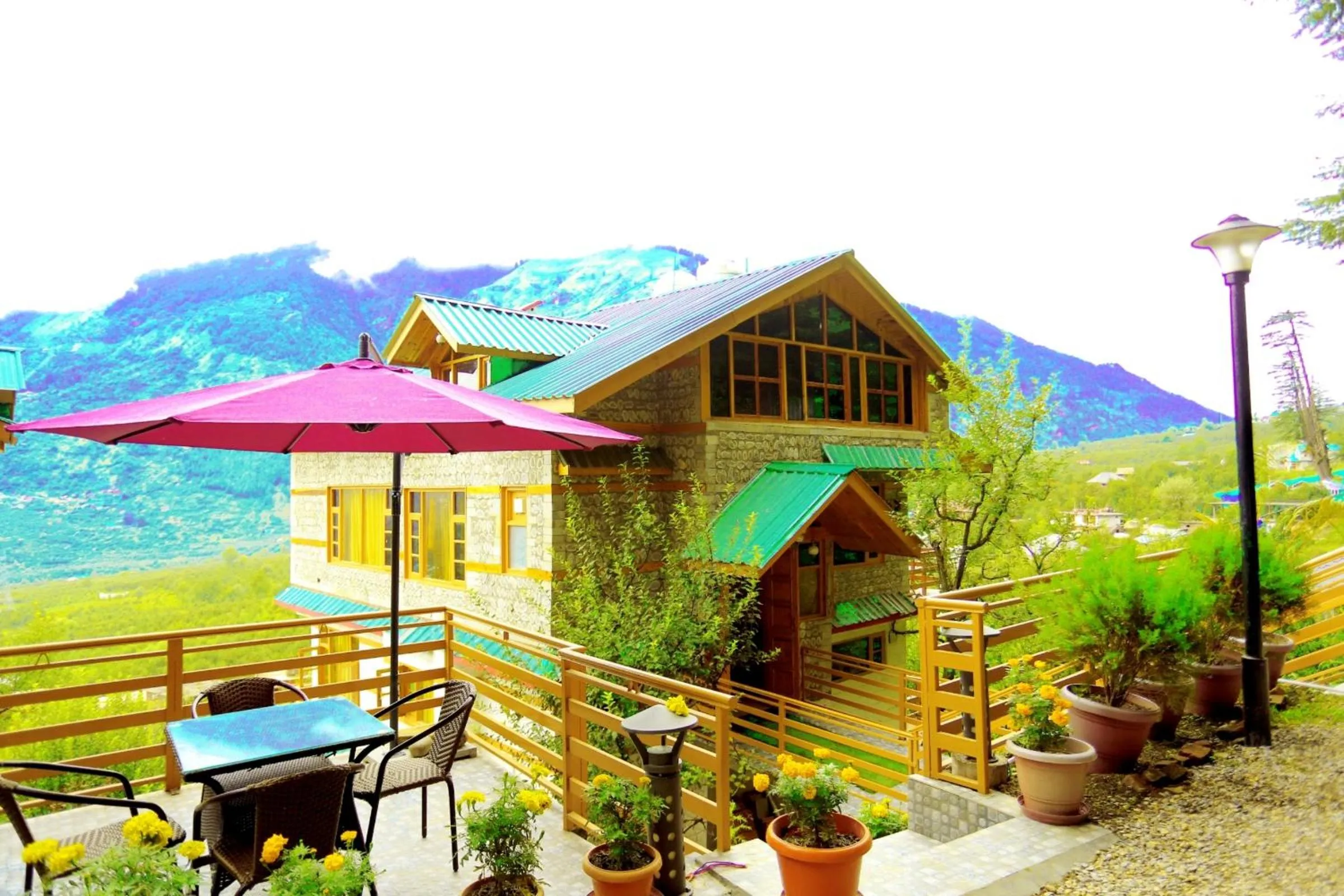 Property building in Amara Resorts Manali