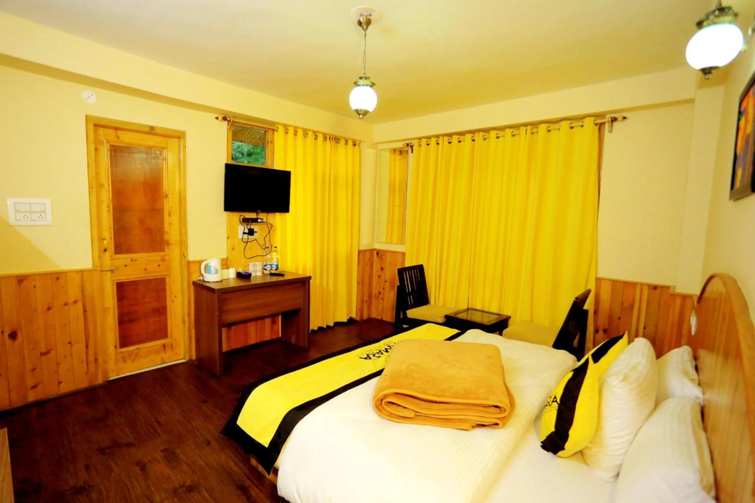 Bedroom in Amara Resorts Manali