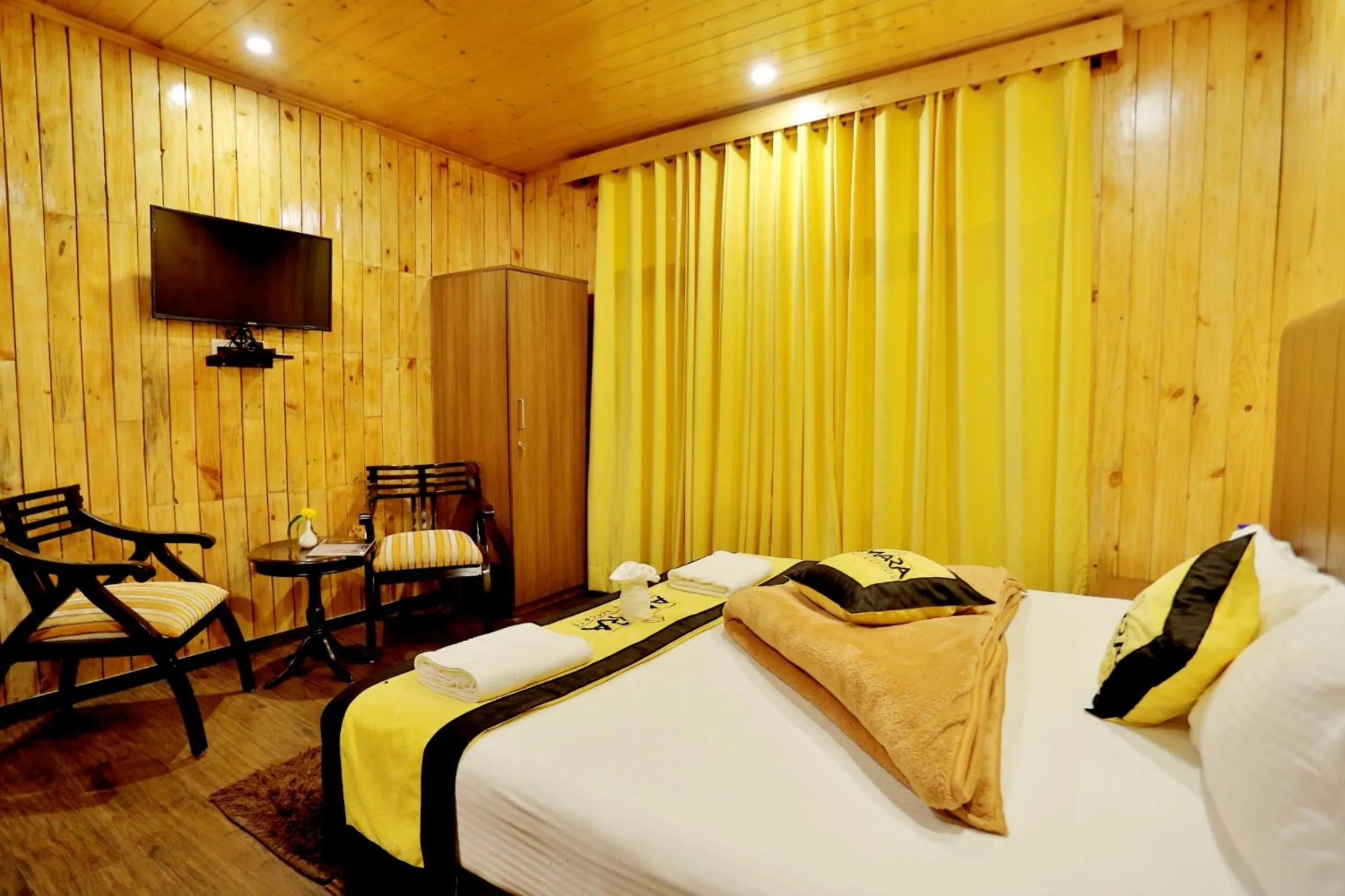 Bedroom in Amara Resorts Manali