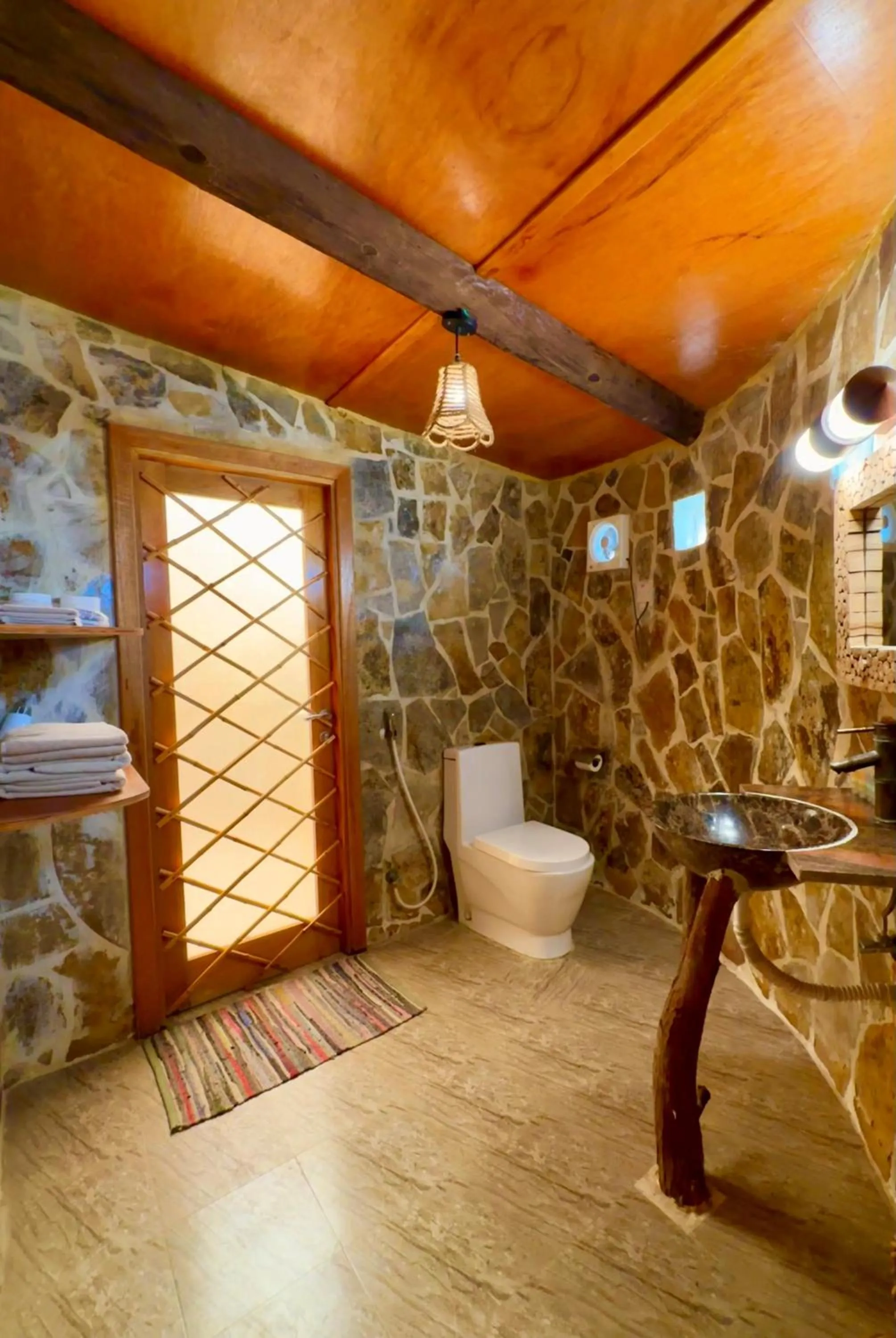 Toilet in Souly Ecolodge Salalah