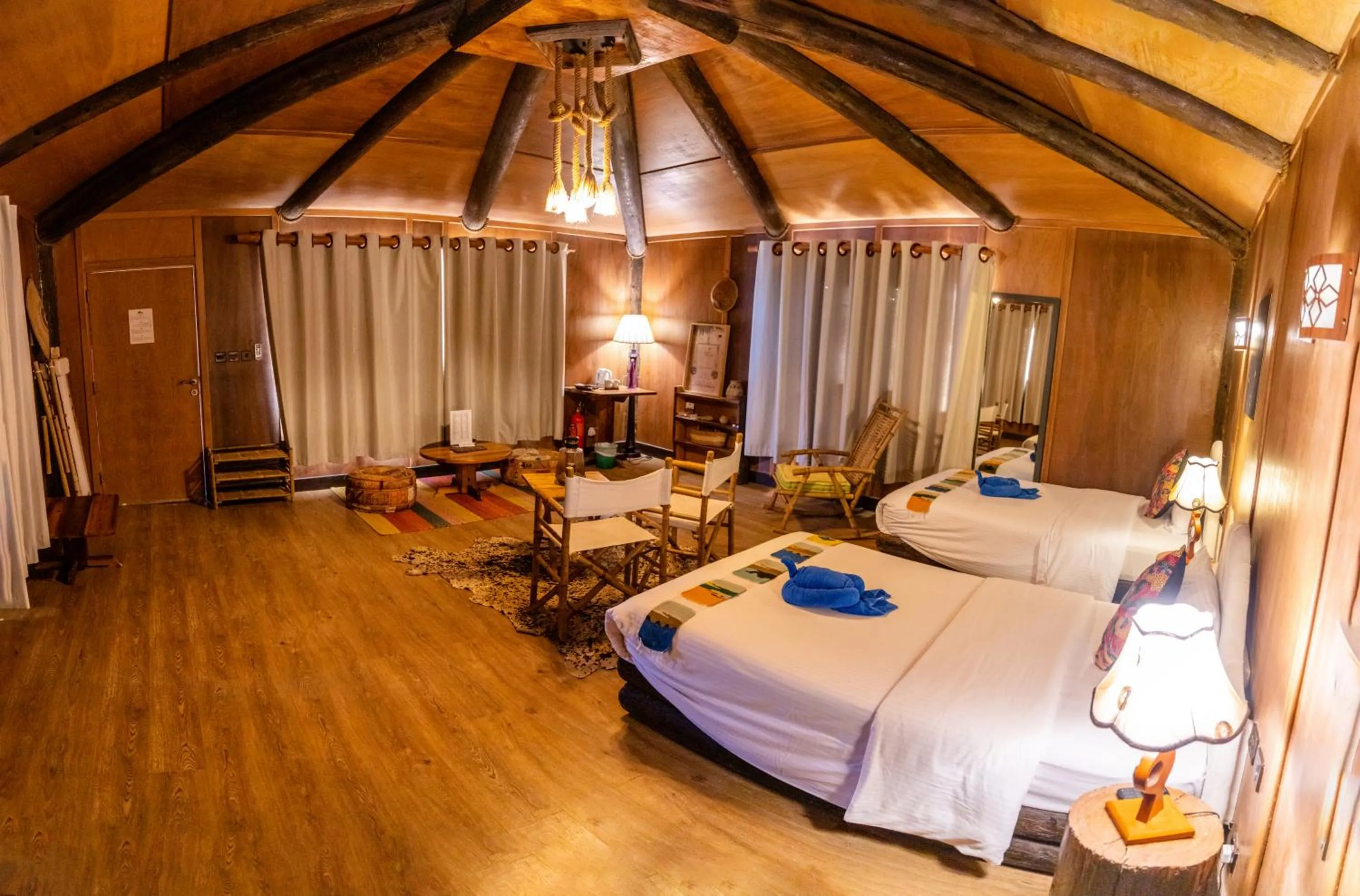Photo of the whole room, Bed in Souly Ecolodge Salalah