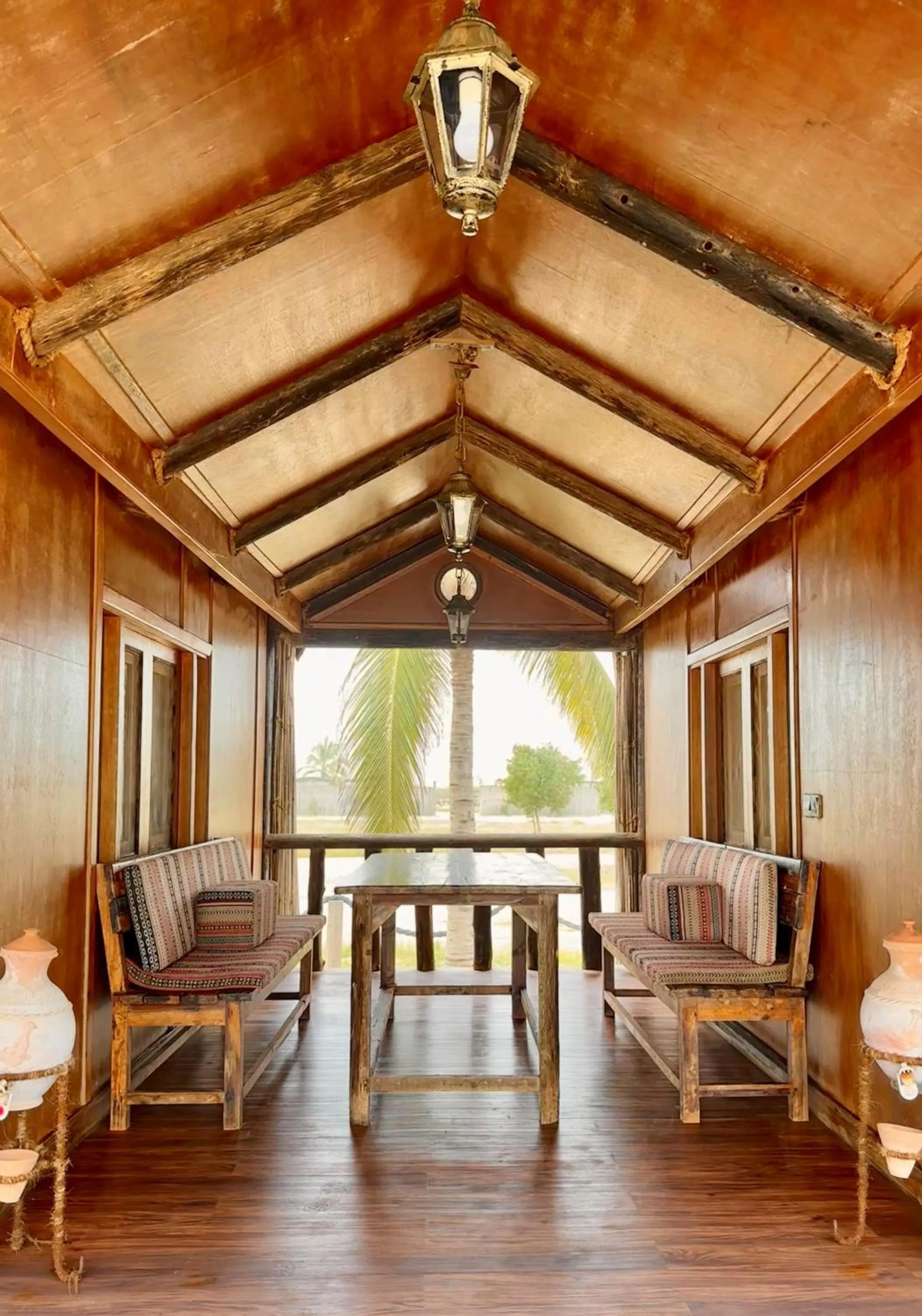 Seating area in Souly Ecolodge Salalah
