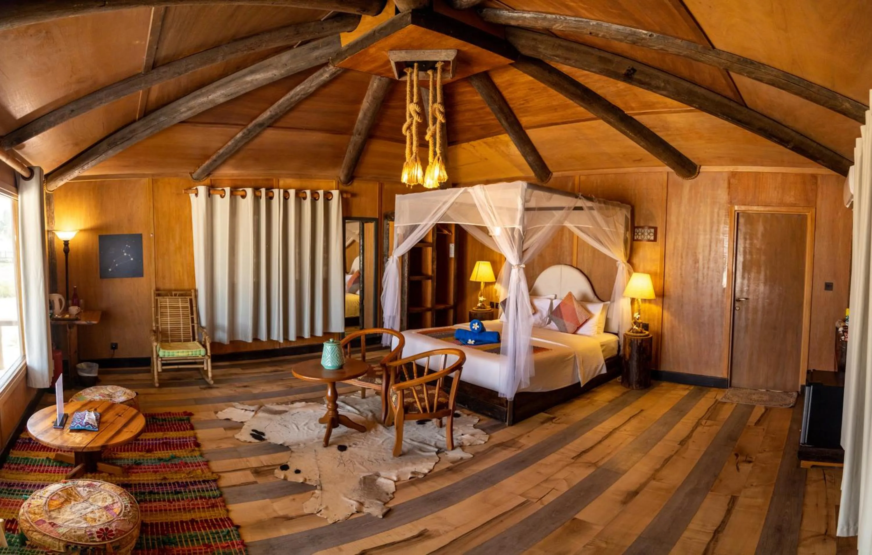 Photo of the whole room, Bed in Souly Ecolodge Salalah