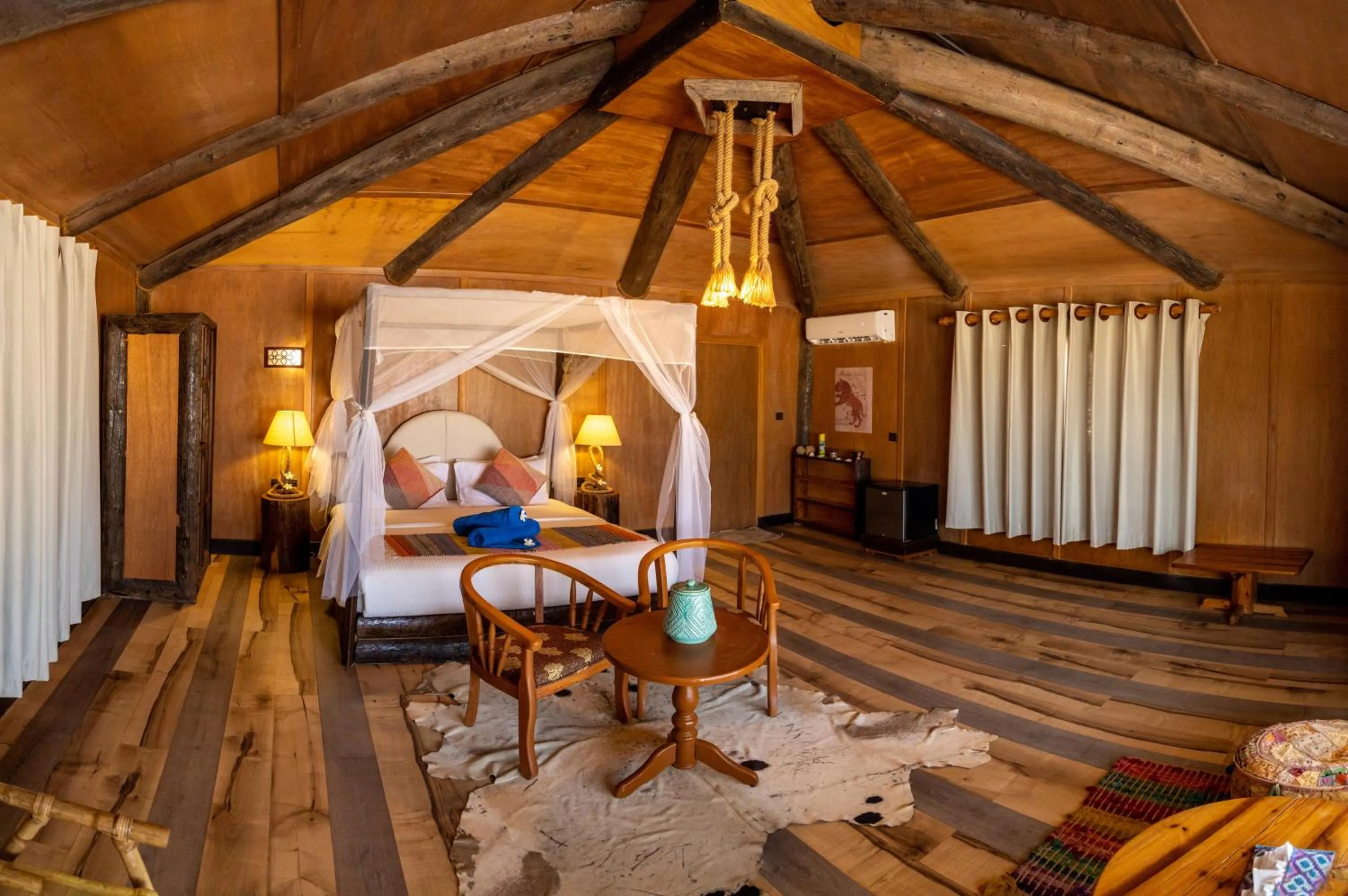 Photo of the whole room, Bed in Souly Ecolodge Salalah
