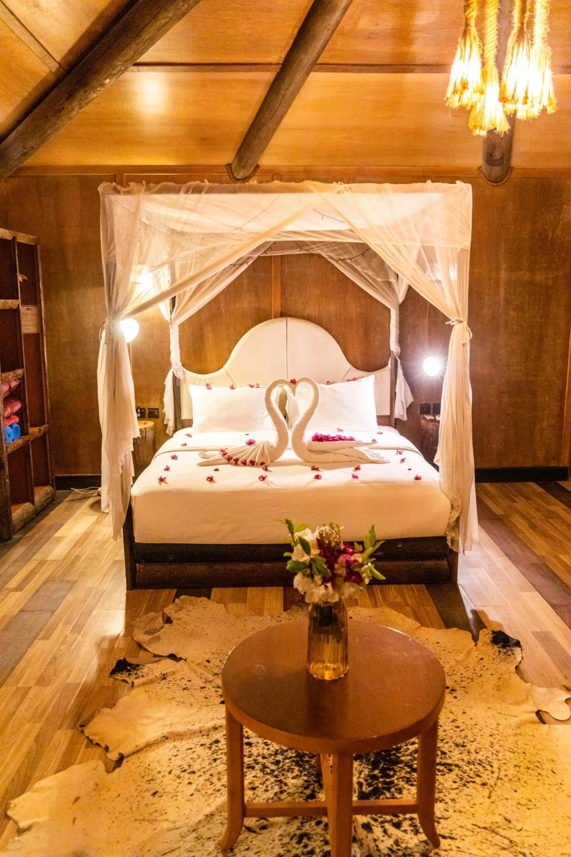 Photo of the whole room, Bed in Souly Ecolodge Salalah