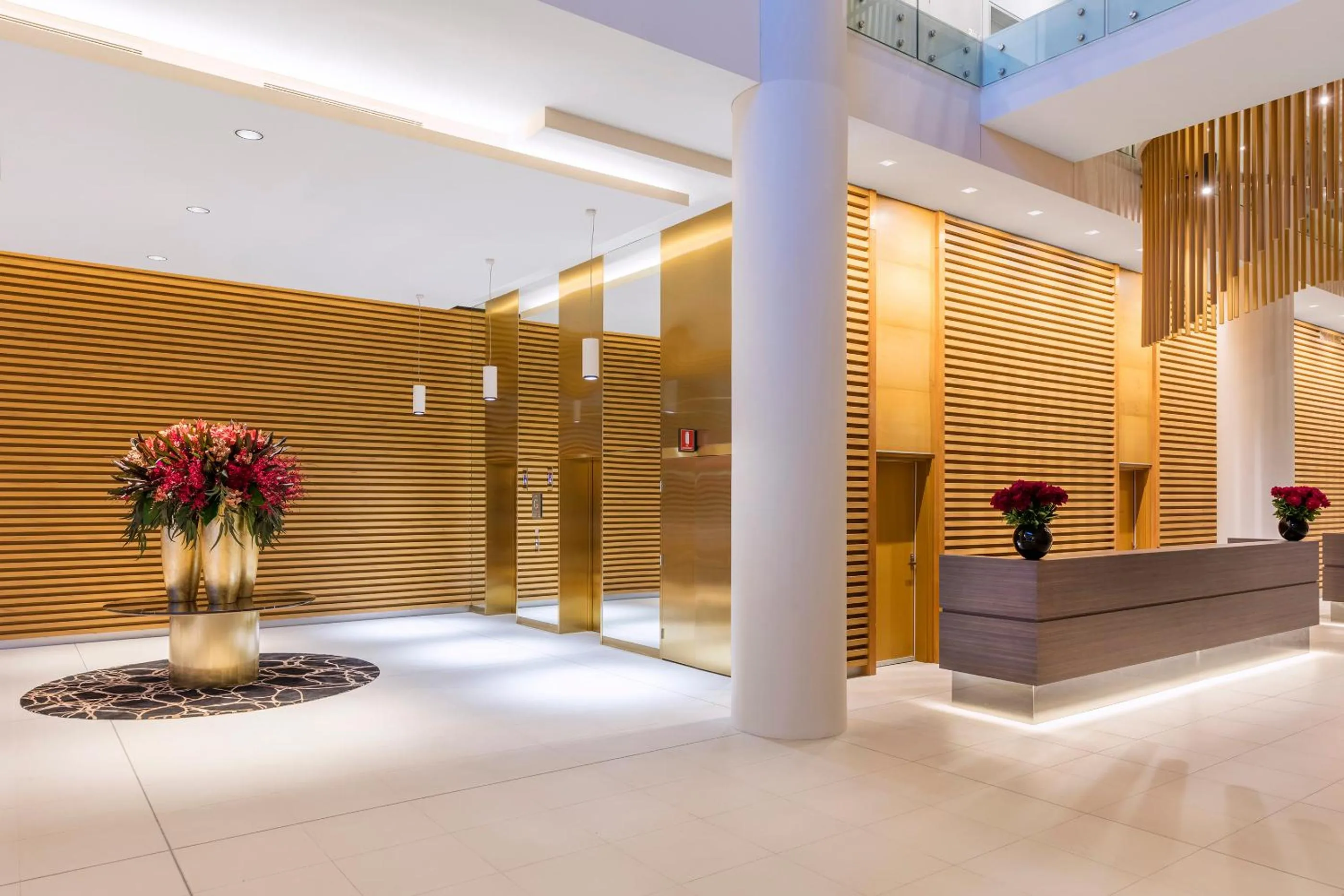 Lobby or reception in SKYE Hotel Suites Parramatta