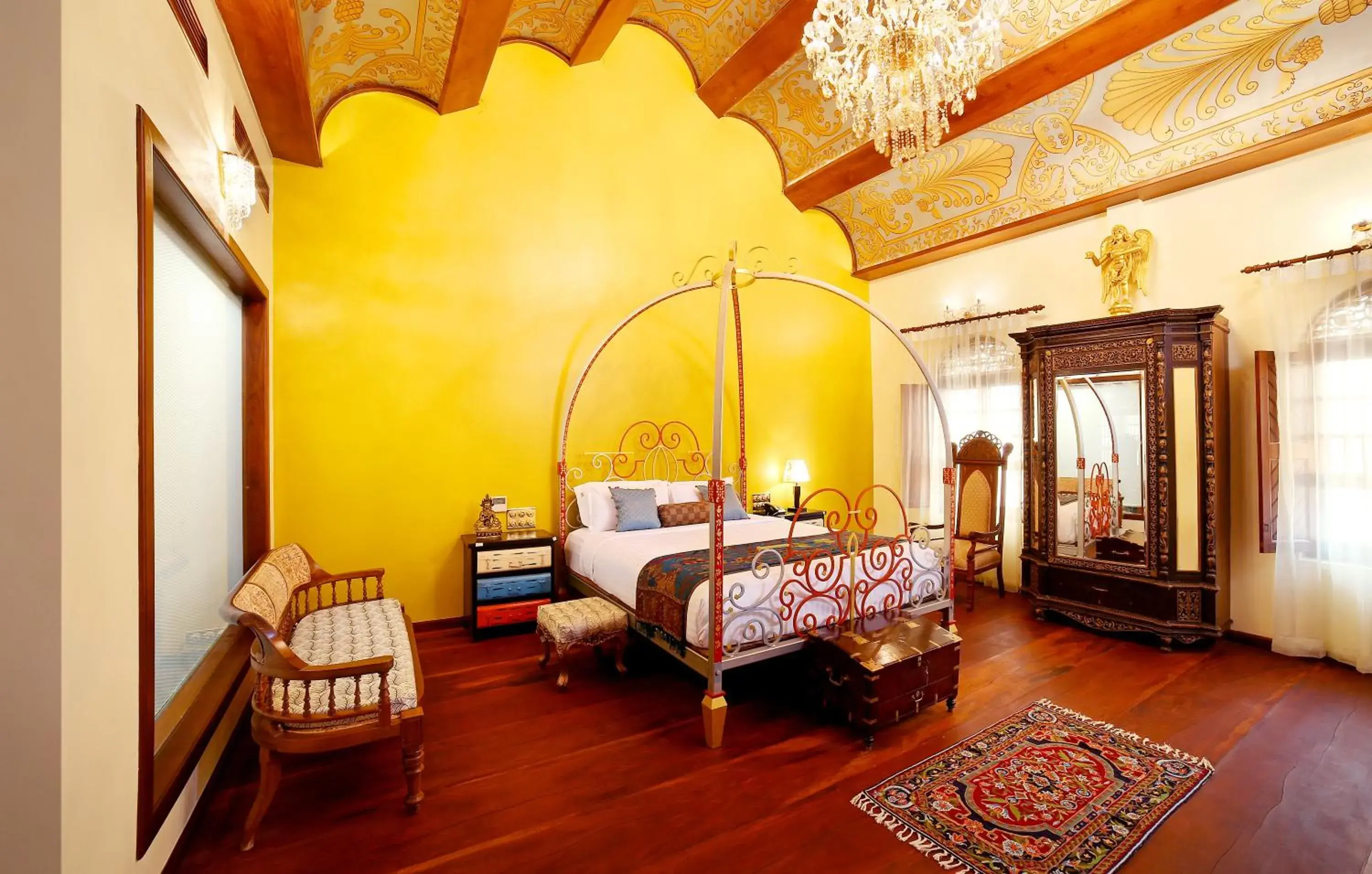 Bedroom, Bed in Ginger House Museum Hotel Bedroom, Bed in Ginger House Museum Hotel