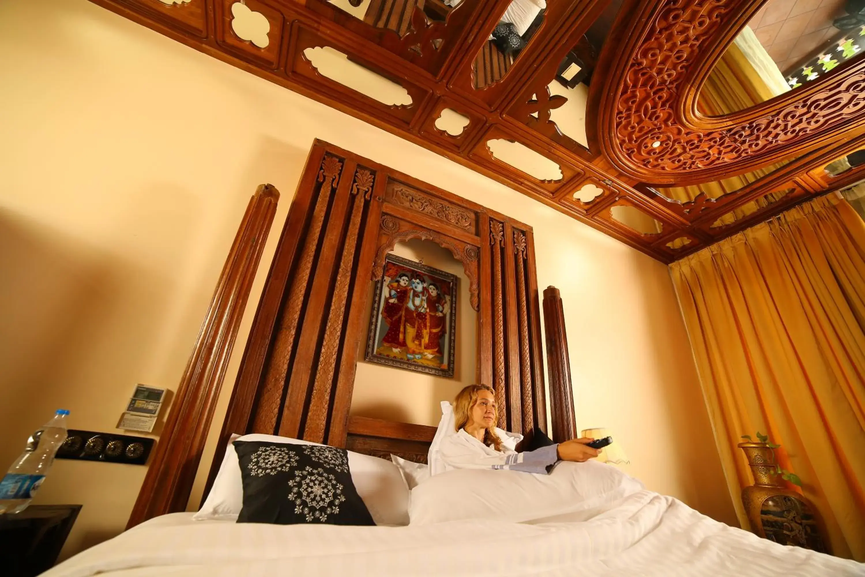 Bedroom, Bed in Ginger House Museum Hotel Bedroom, Bed in Ginger House Museum Hotel