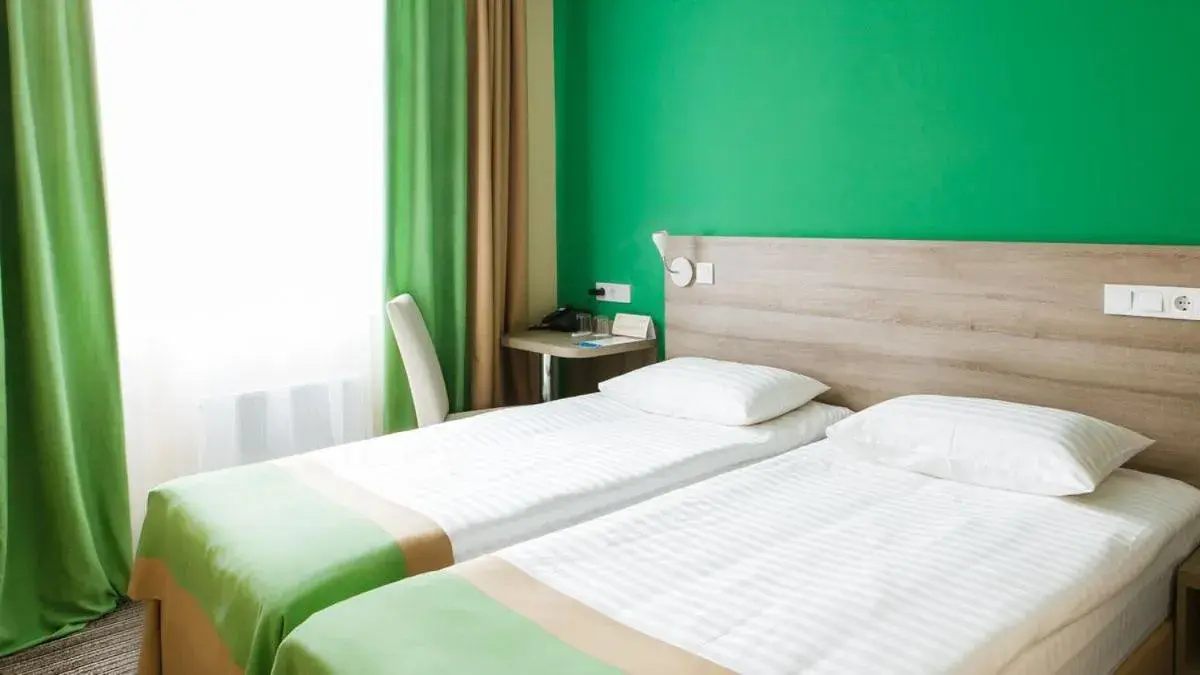 Small Double Room - single occupancy in Raziotel Kyiv Yamska Small Double Room - single occupancy in Raziotel Kyiv Yamska