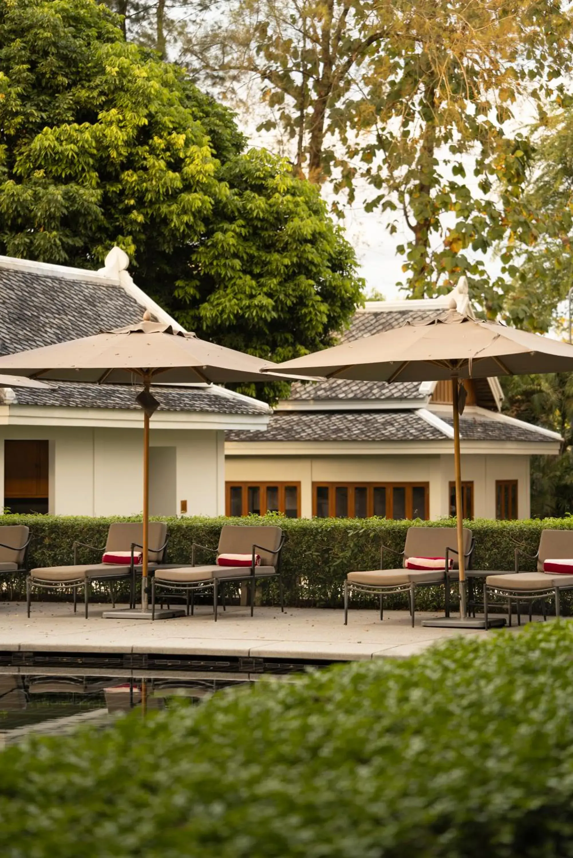 Swimming pool in Avani+ Luang Prabang Hotel Swimming pool in Avani+ Luang Prabang Hotel