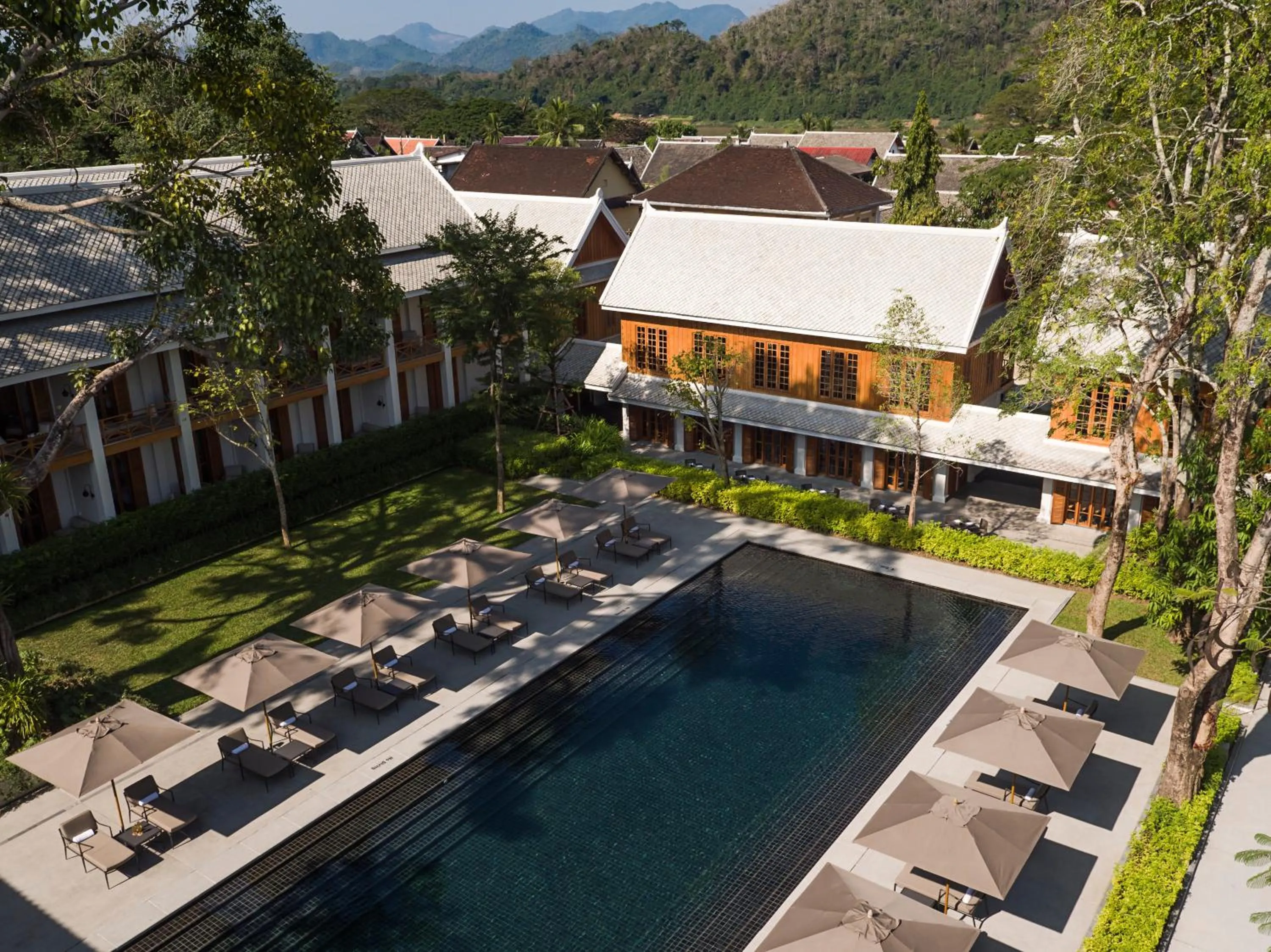 Bird's eye view in Avani+ Luang Prabang Hotel