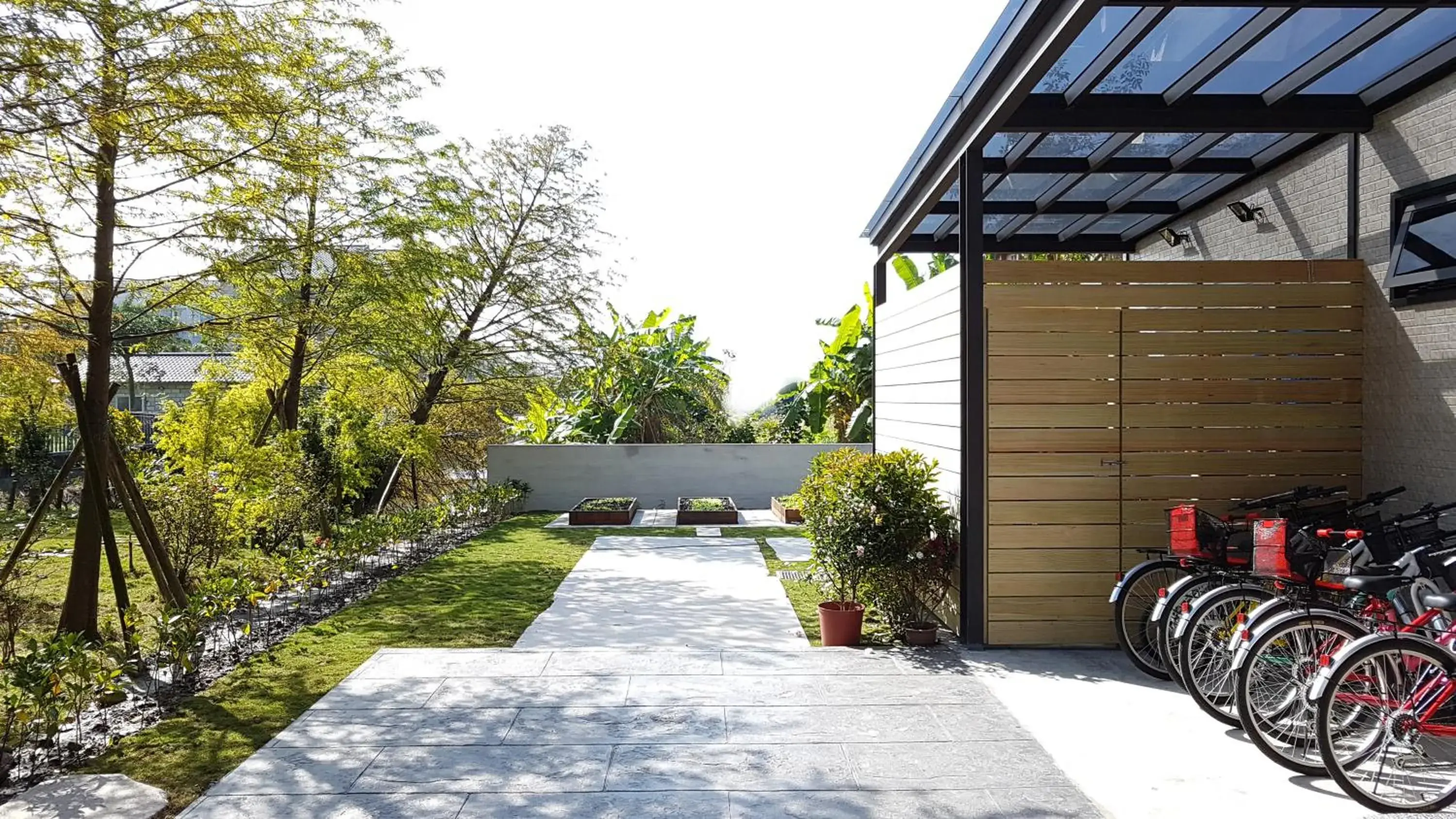 Garden view in Sunny Stream B & B Garden view in Sunny Stream B & B