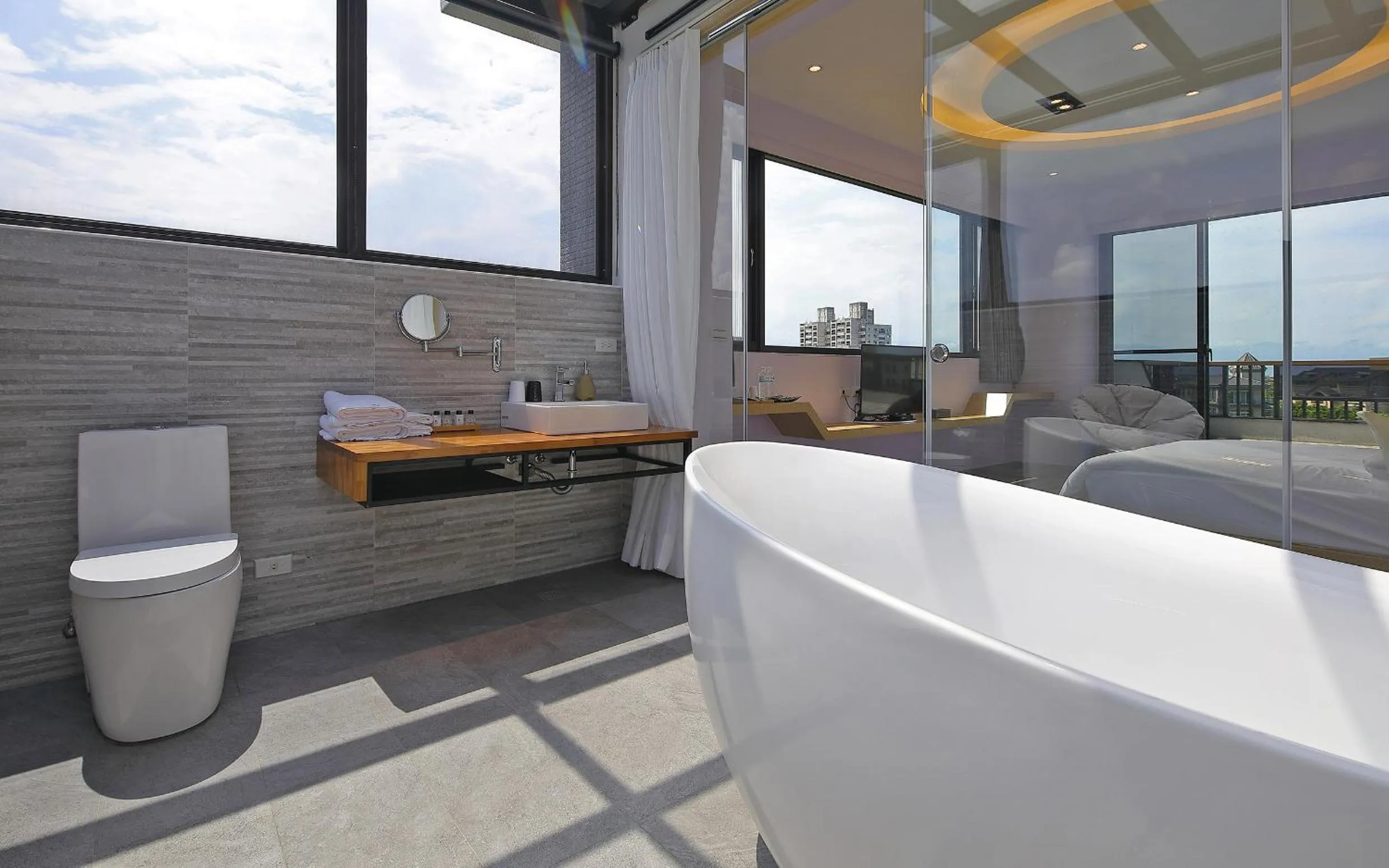 Bathroom in Sunny Stream B & B