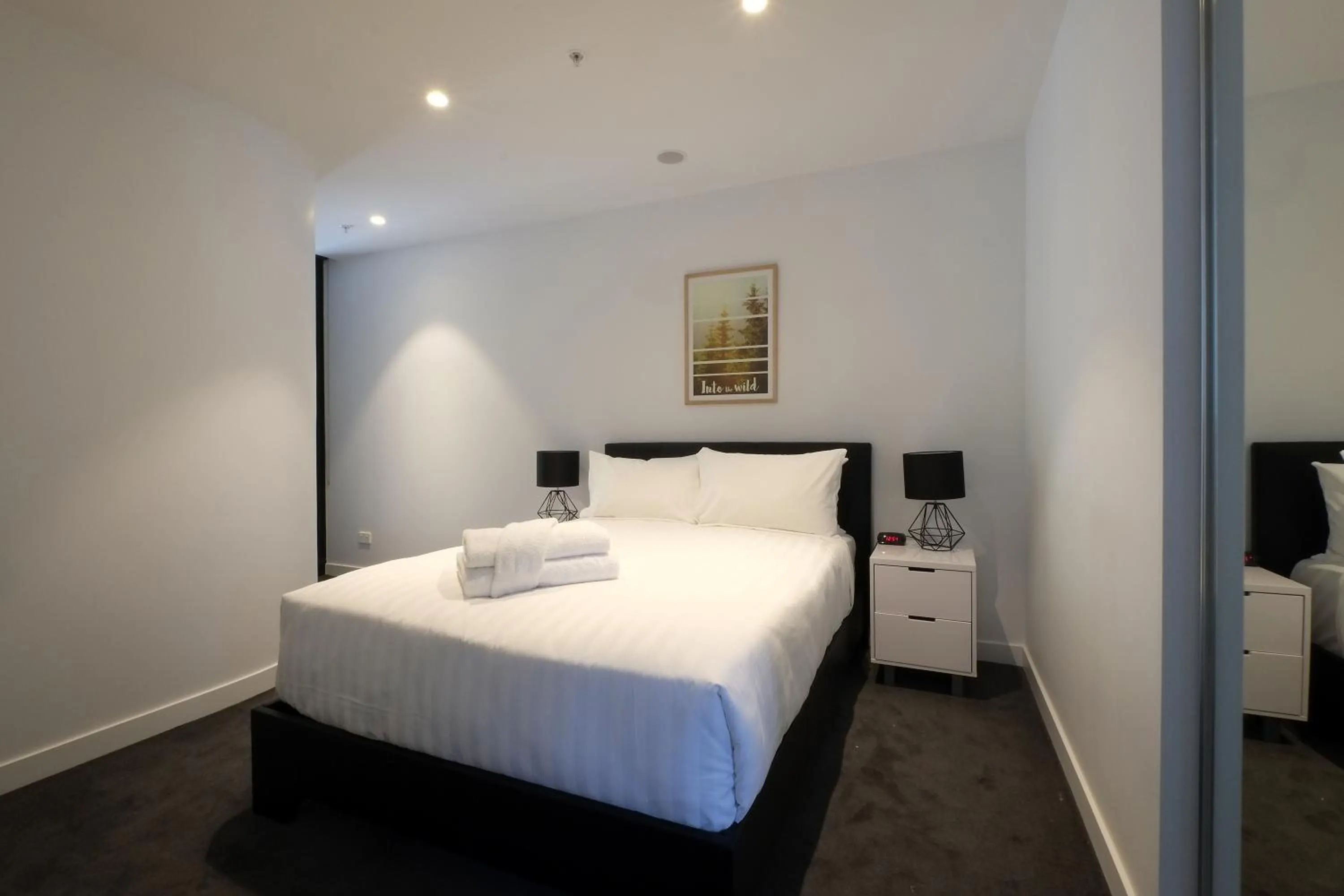 Bedroom, Bed in Turnkey Accommodation-North Melbourne