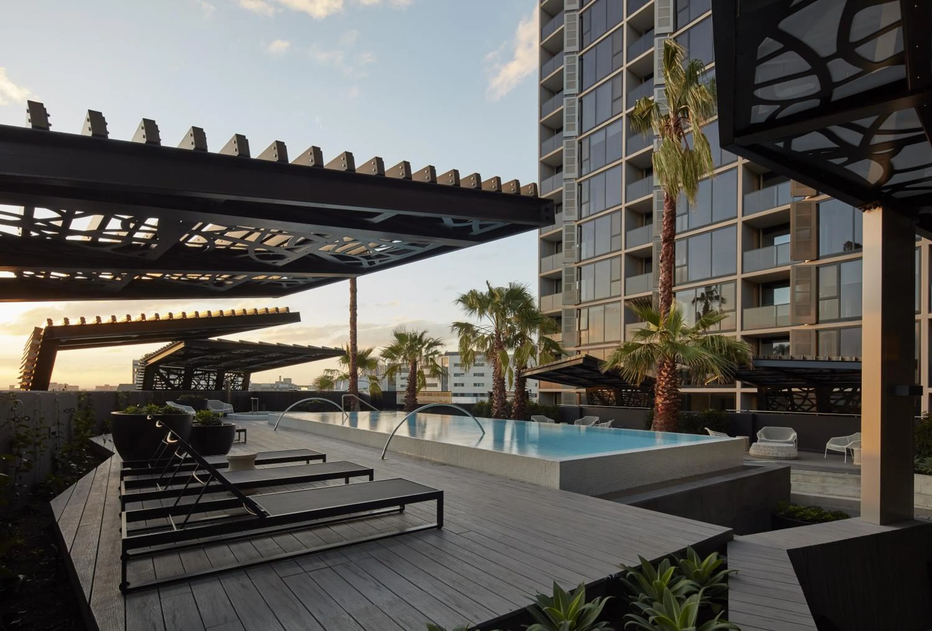 Swimming pool in Turnkey Accommodation-North Melbourne