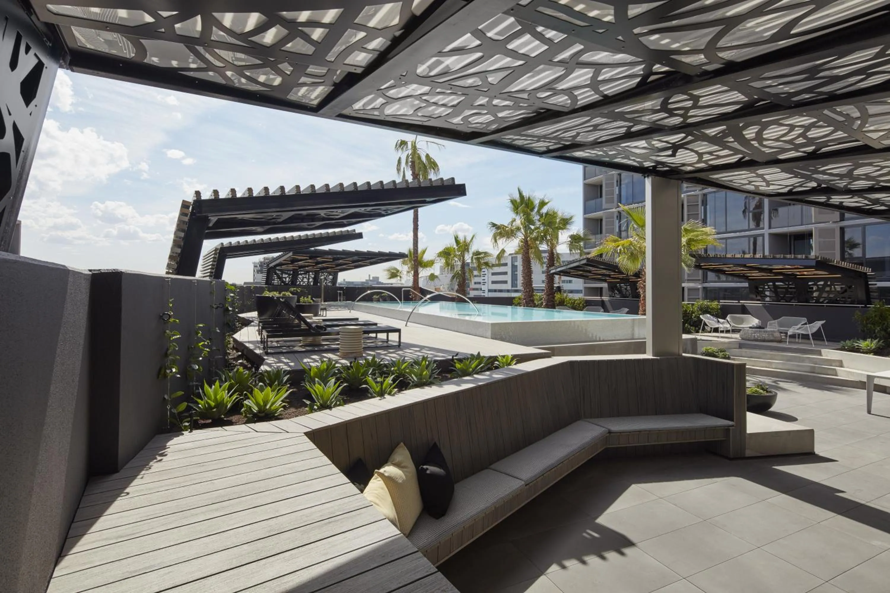 BBQ facilities in Turnkey Accommodation-North Melbourne