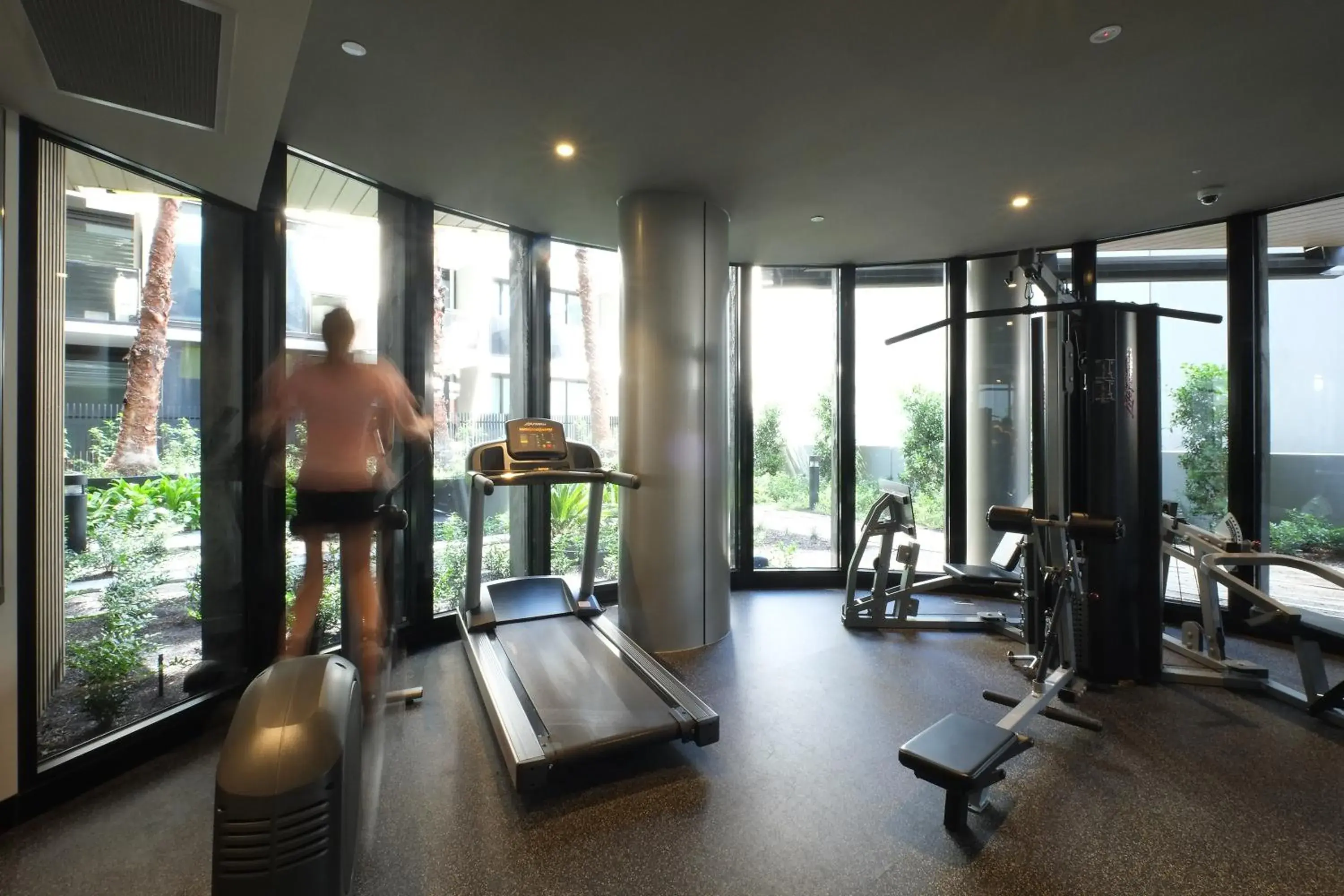 Fitness centre/facilities in Turnkey Accommodation-North Melbourne Fitness centre/facilities in Turnkey Accommodation-North Melbourne