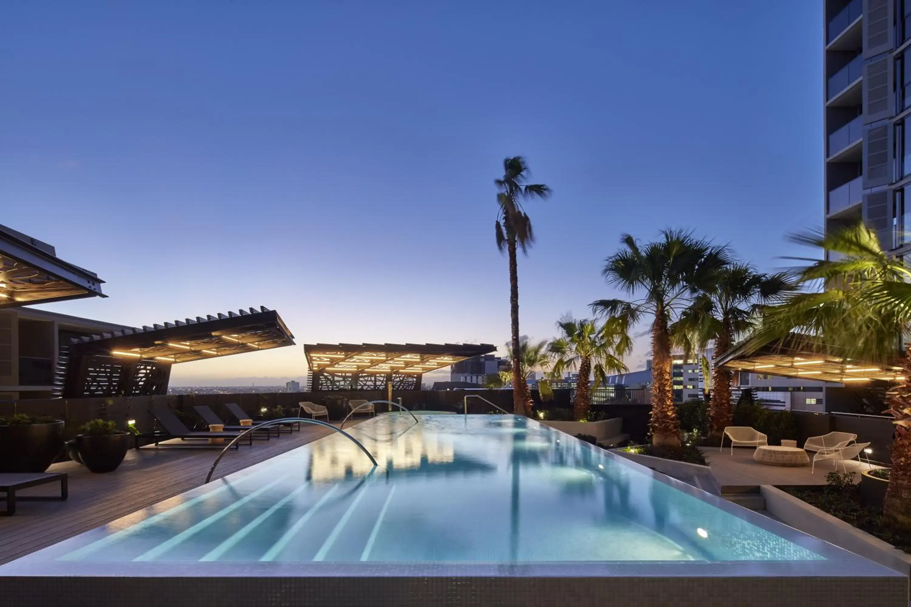 Swimming pool in Turnkey Accommodation-North Melbourne Swimming pool in Turnkey Accommodation-North Melbourne