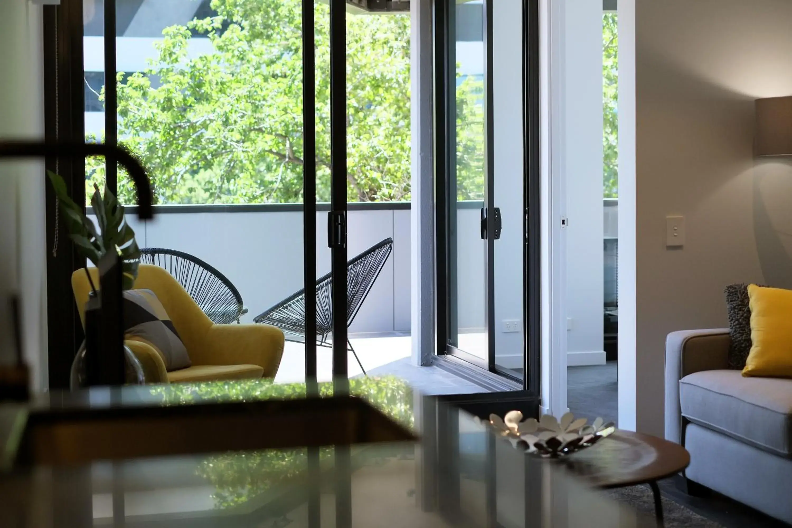 Living room in Turnkey Accommodation-North Melbourne Living room in Turnkey Accommodation-North Melbourne