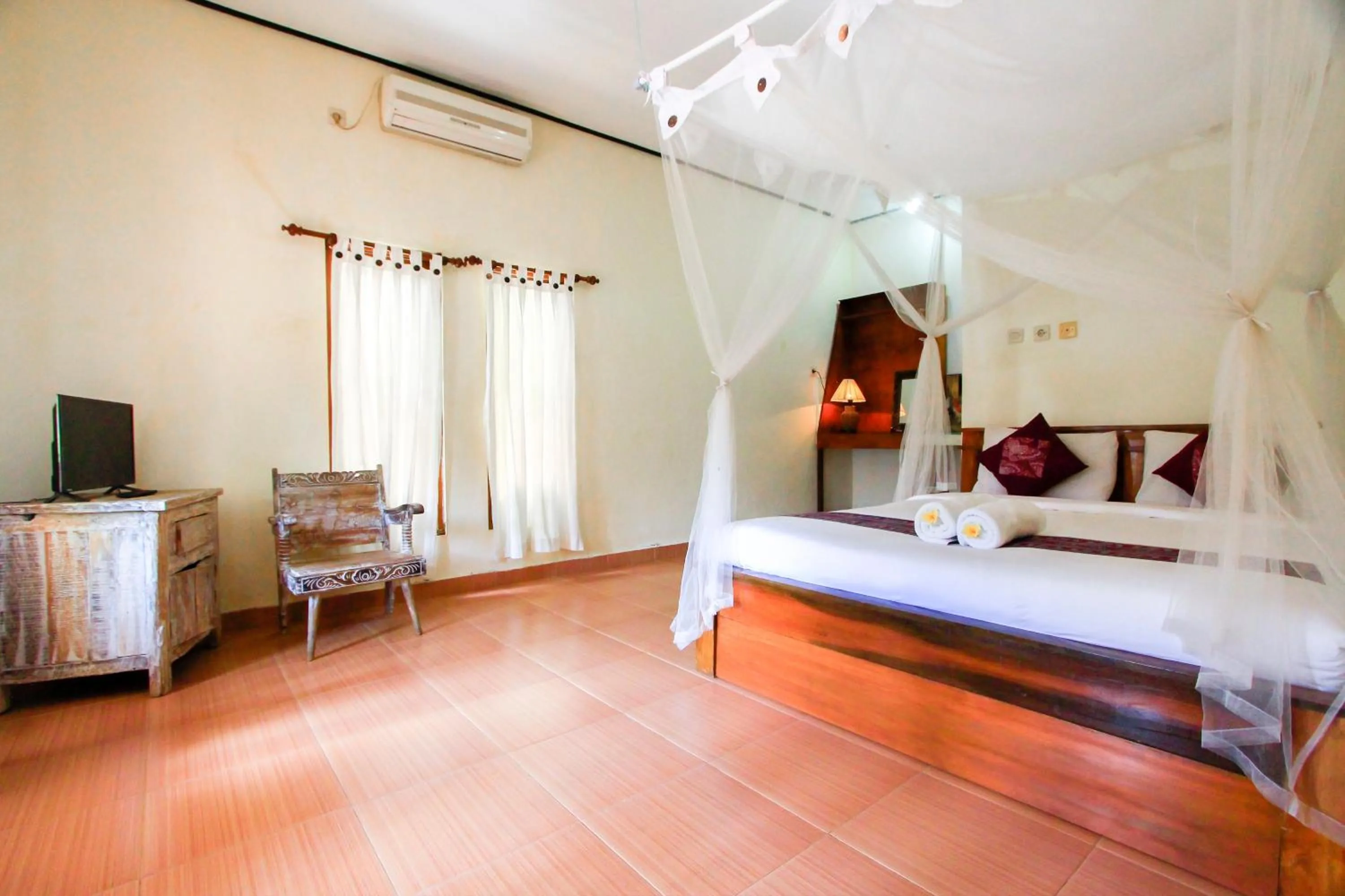 Bedroom, Bed in Aron Guest House Ubud