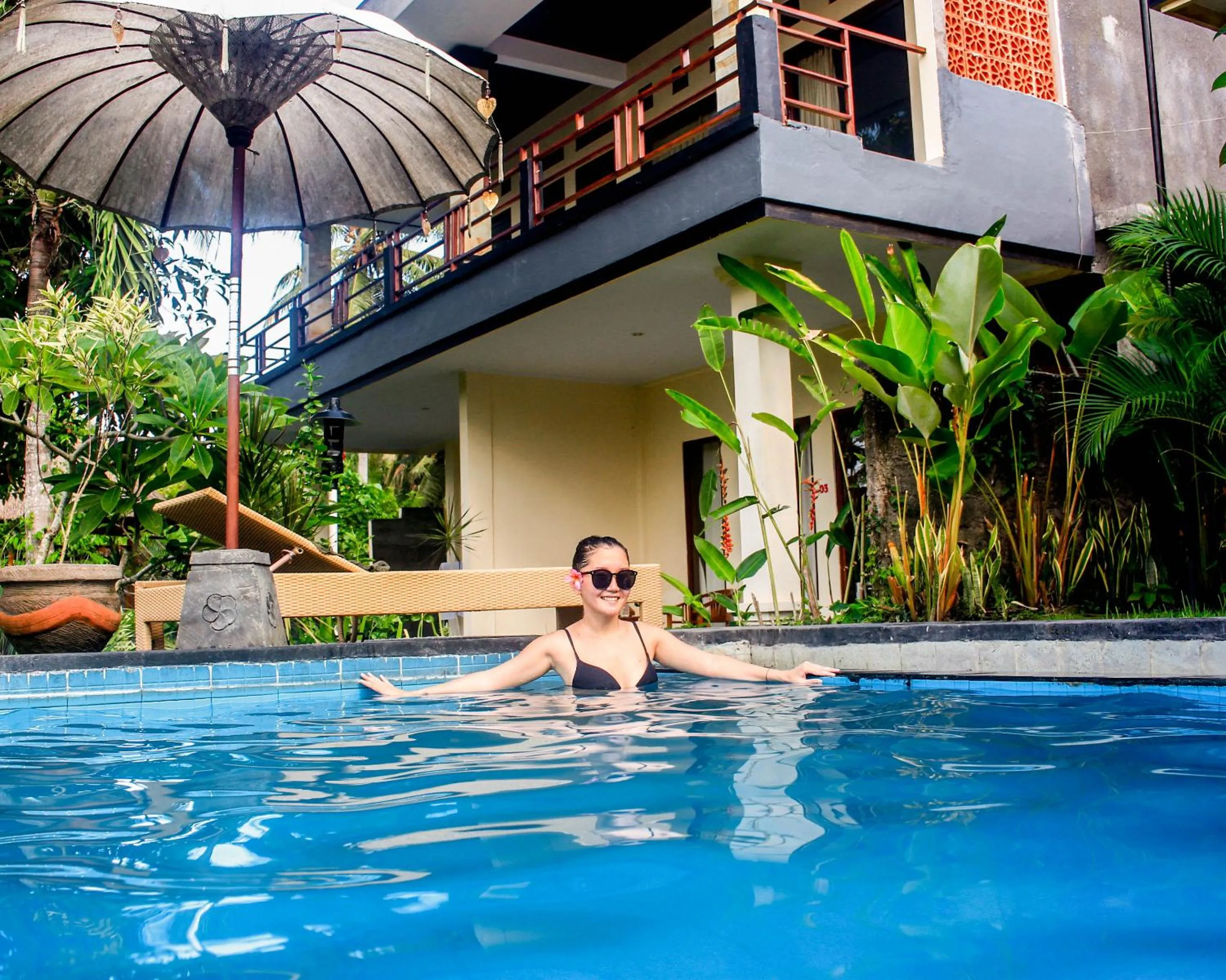 People in Aron Guest House Ubud