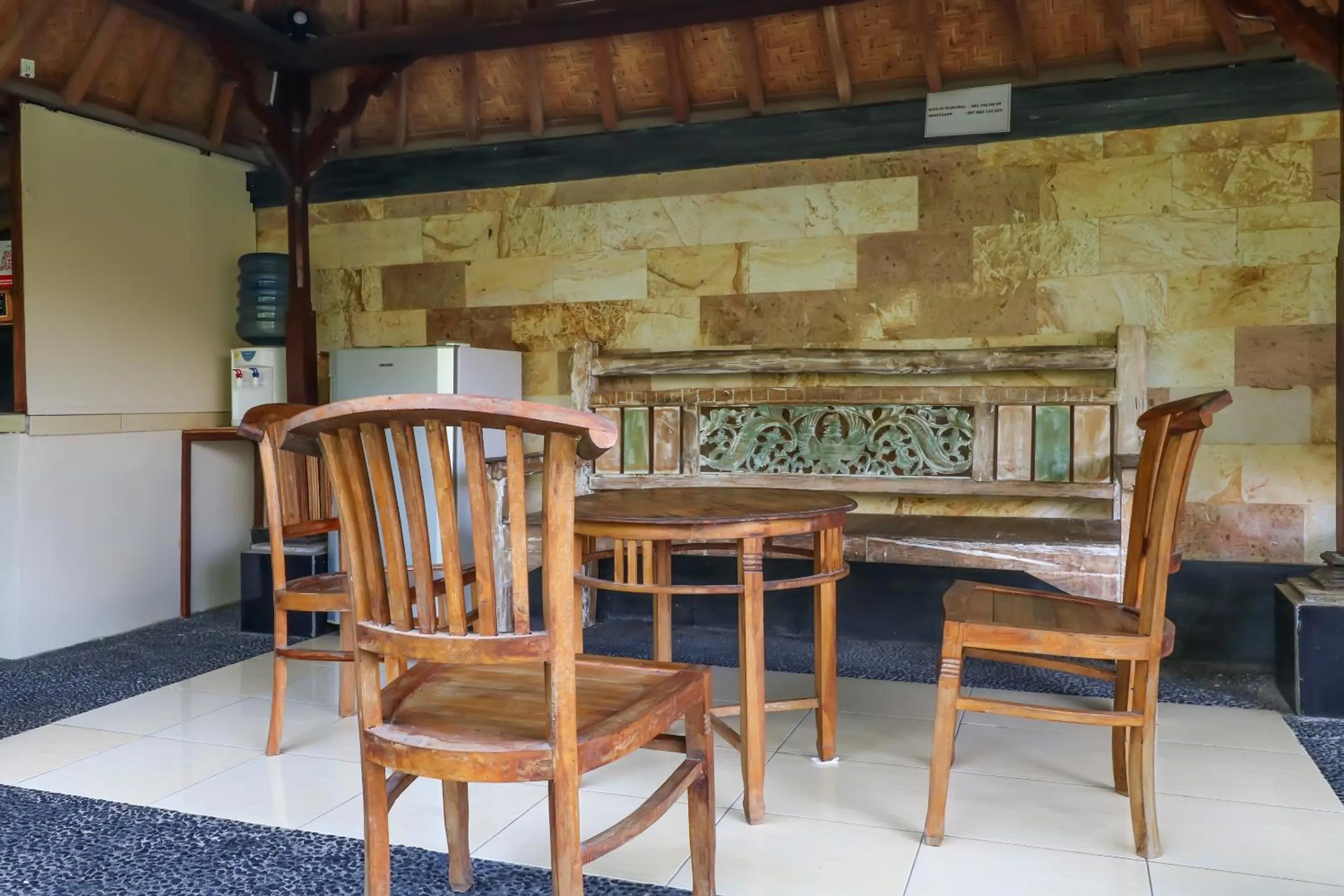 Floor plan in Aron Guest House Ubud
