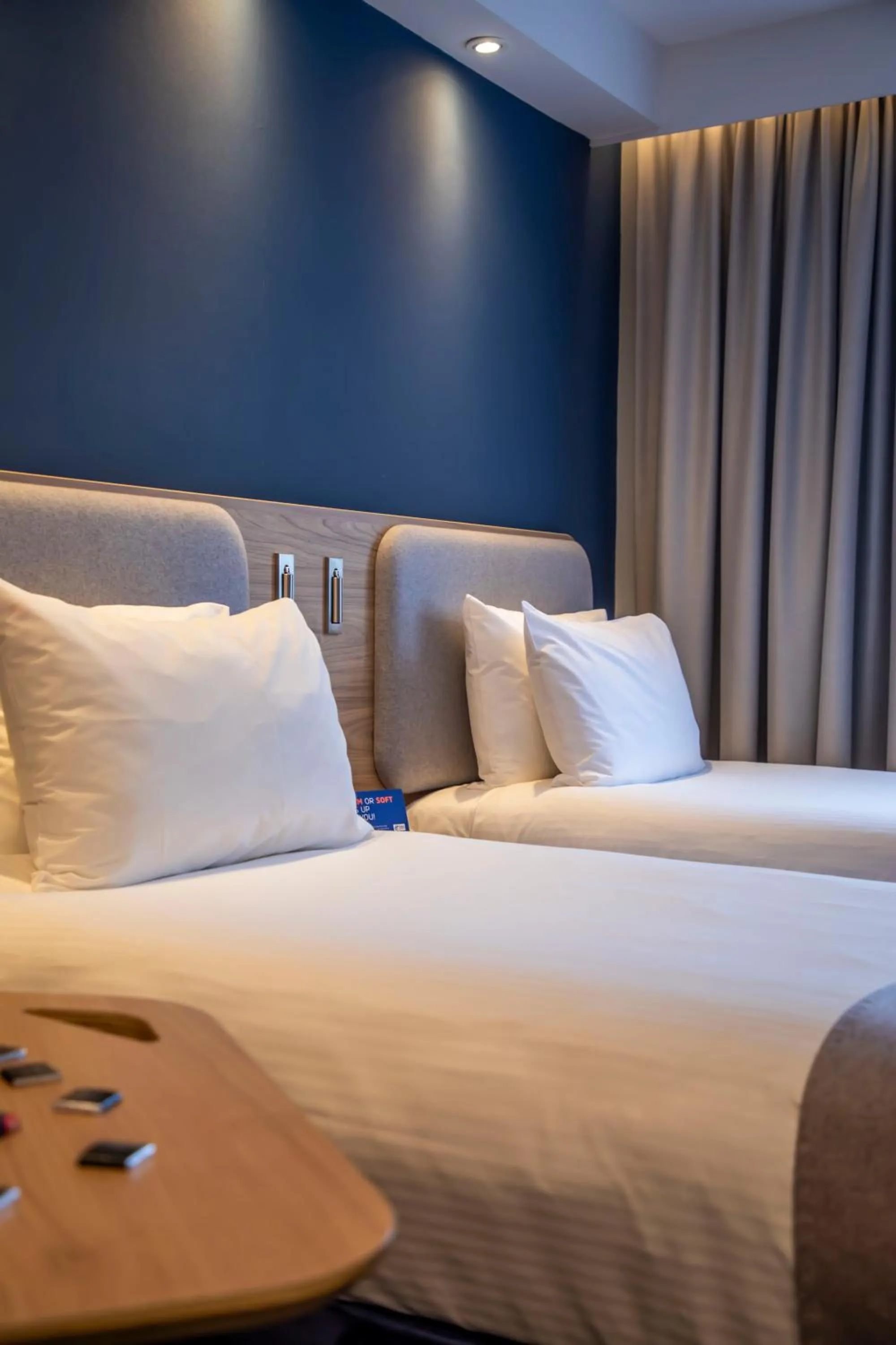 Bed in Holiday Inn Express Royal Docks by IHG