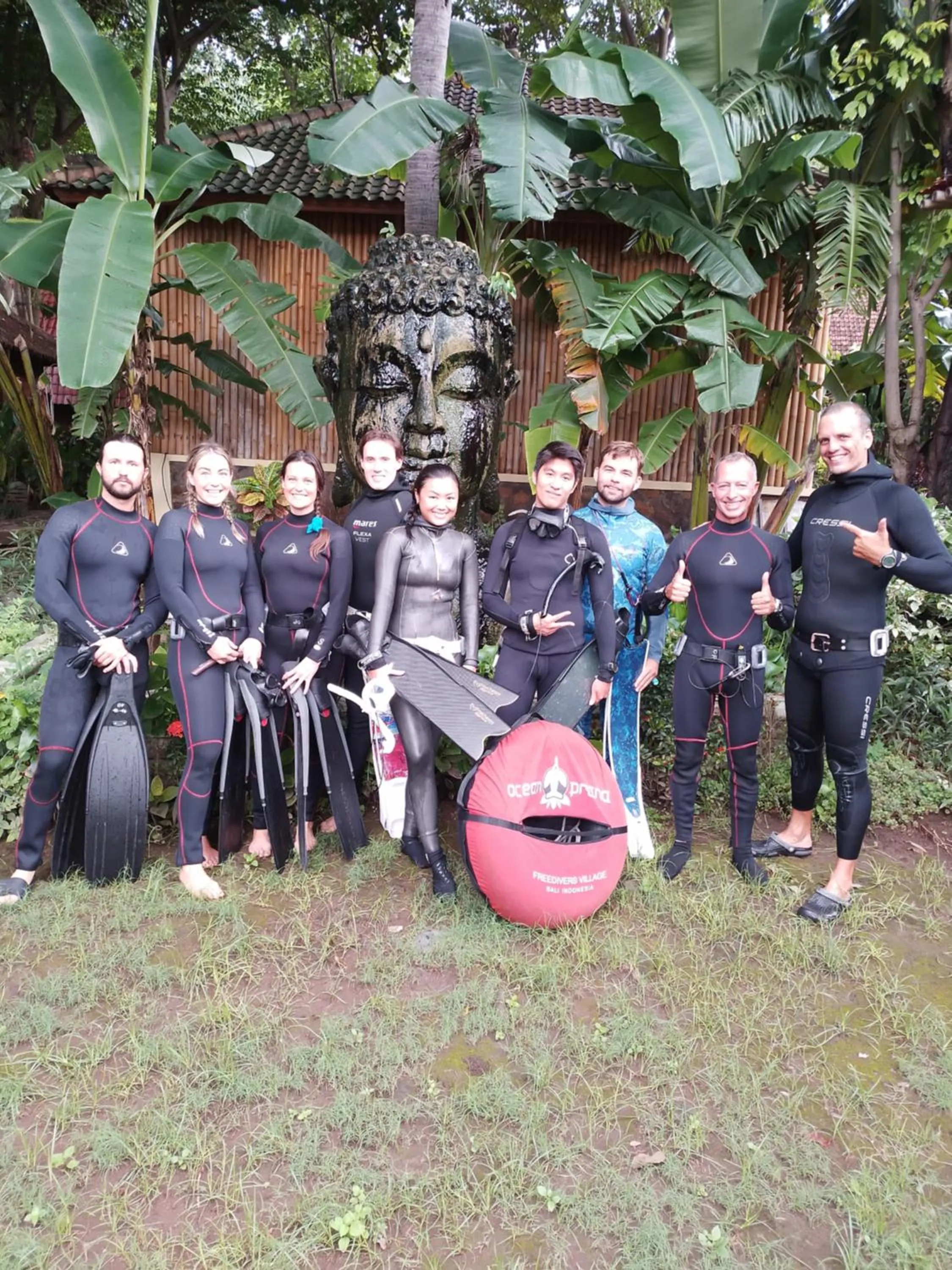 Diving in Ocean Prana Village