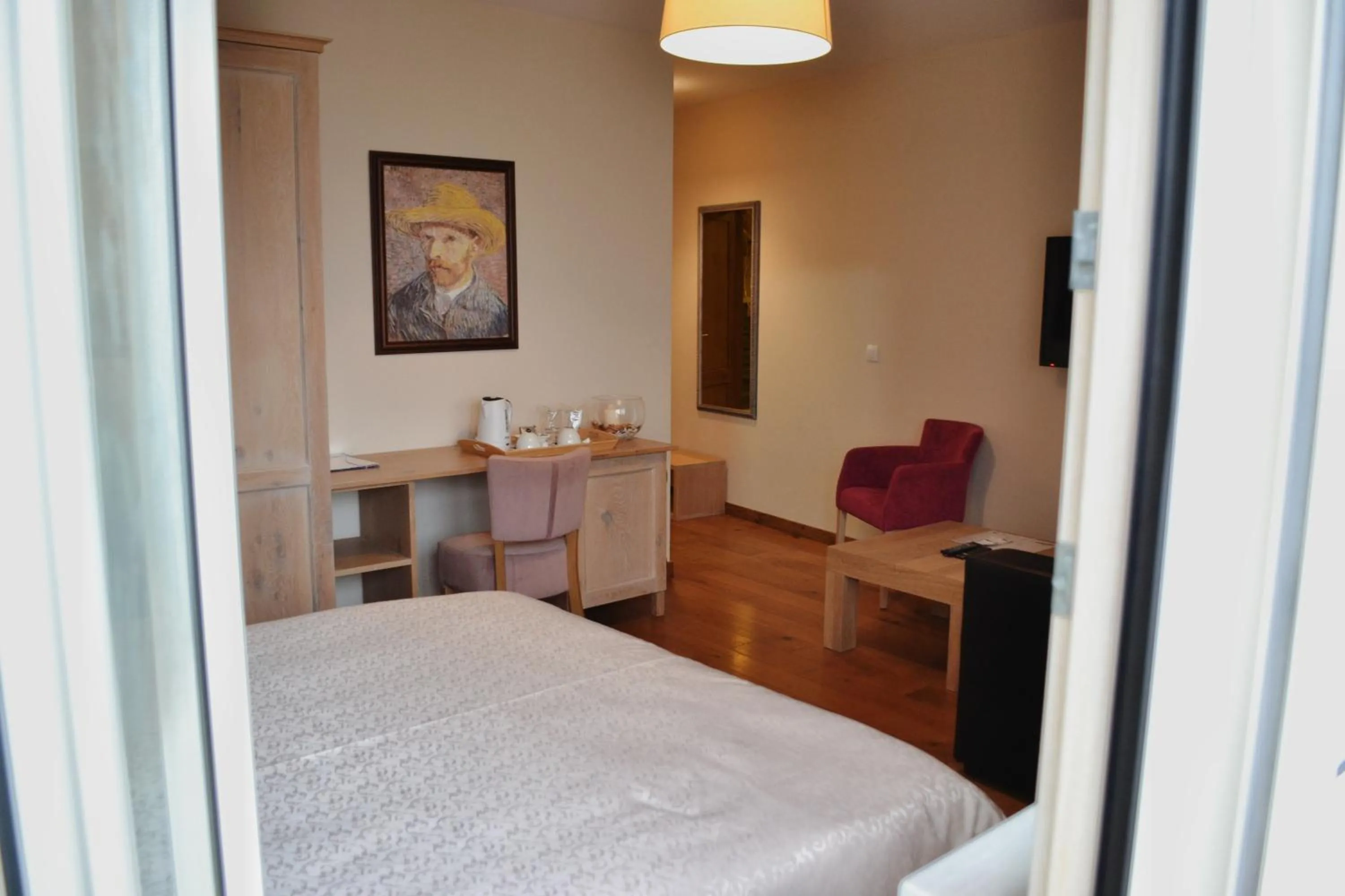 Balcony/Terrace, Bed in B&B Villa Panuka