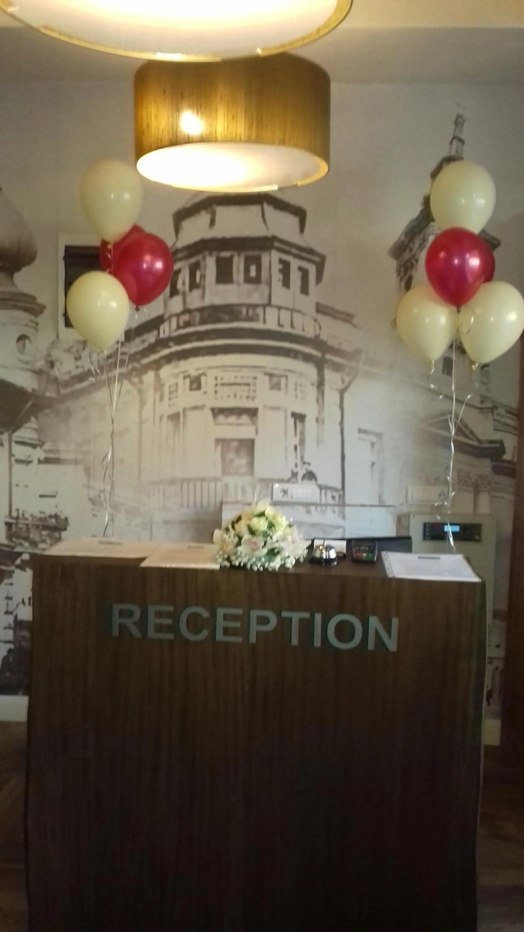 Lobby or reception in B&B Villa Panuka
