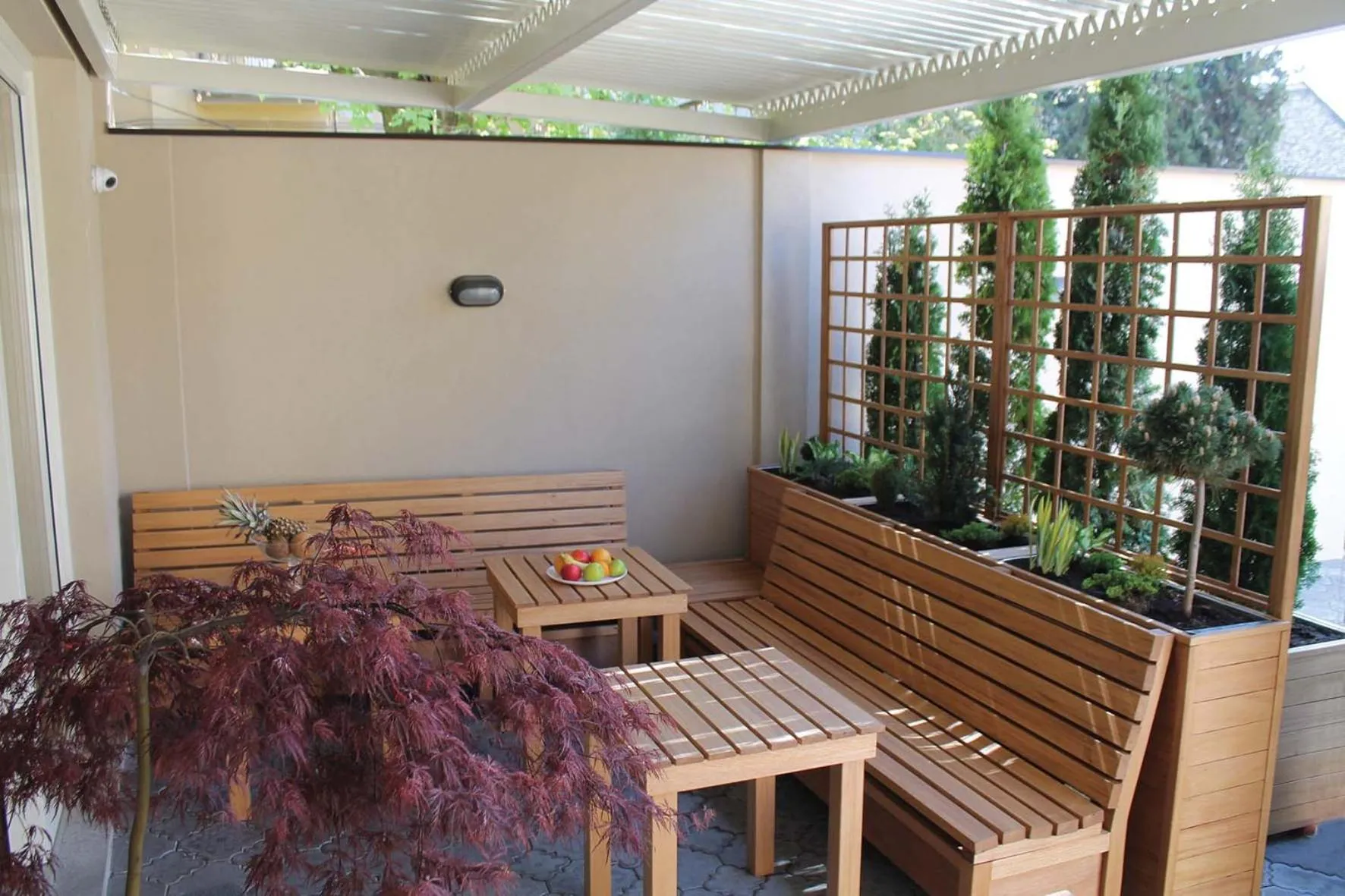 Balcony/Terrace in B&B Villa Panuka