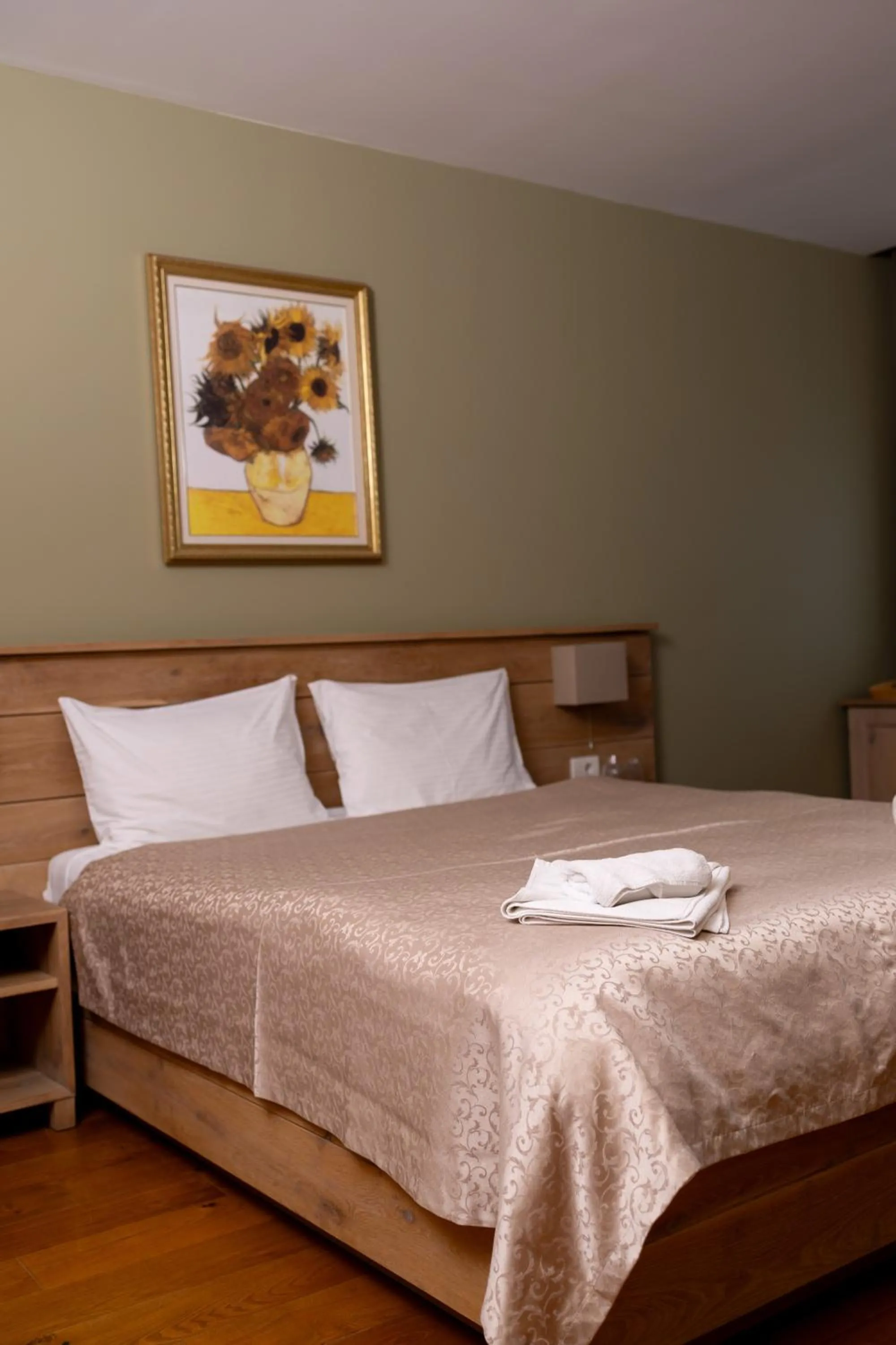 Text overlay, Bed in B&B Villa Panuka