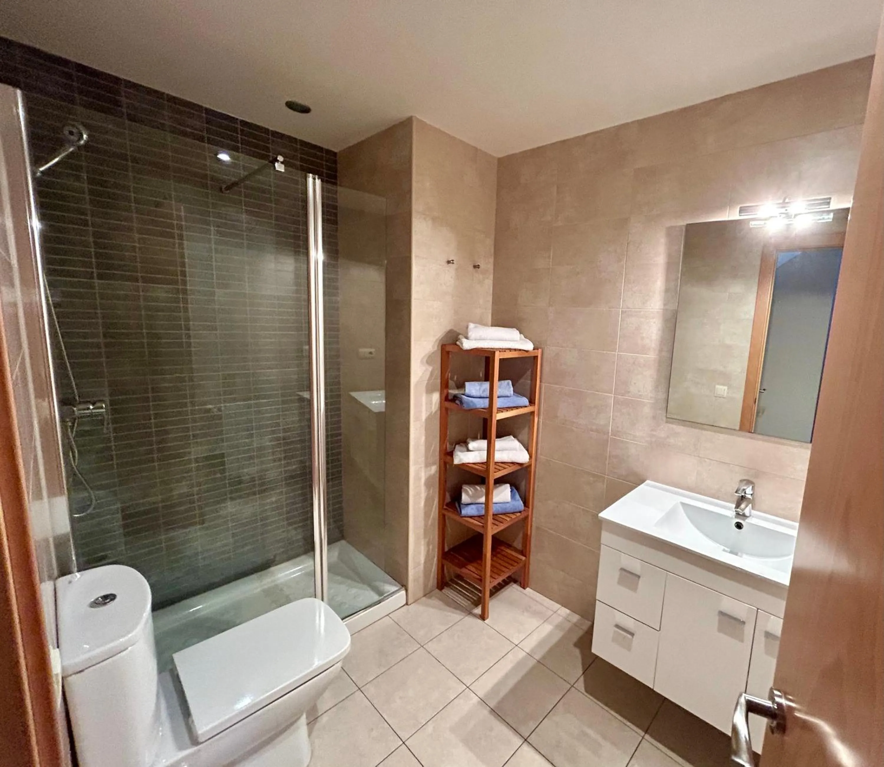 Bathroom in Apartamentos TDM