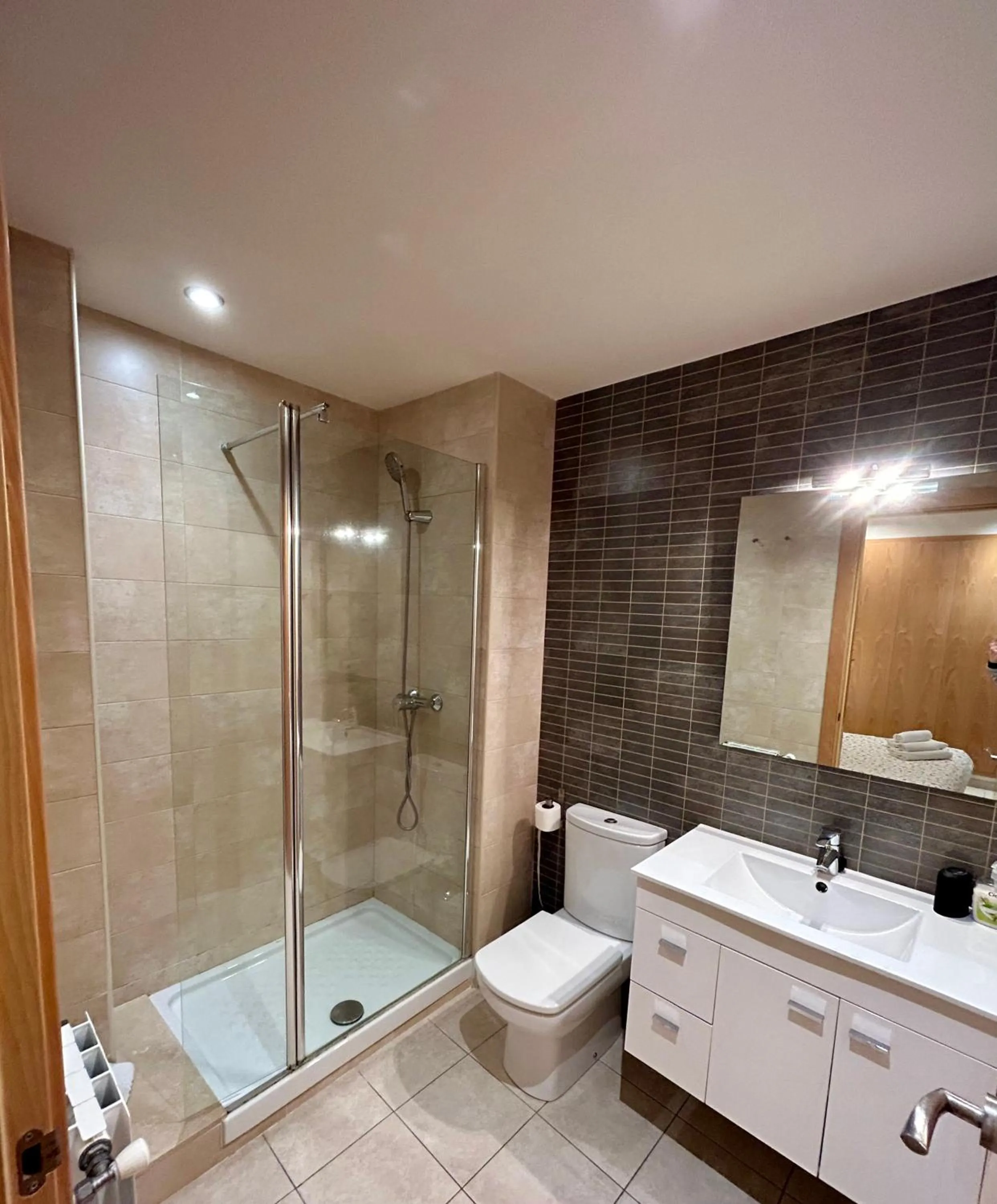 Bathroom in Apartamentos TDM