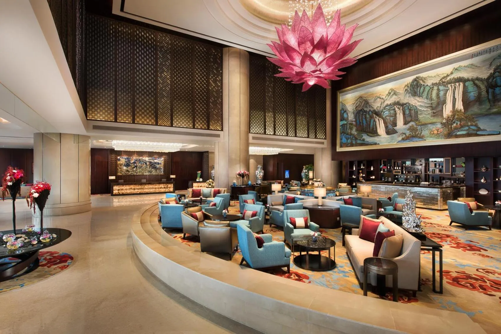 Restaurant/places to eat in Shangri-La Yiwu - 3 Min To The Mall, Free Coffee At Lobby