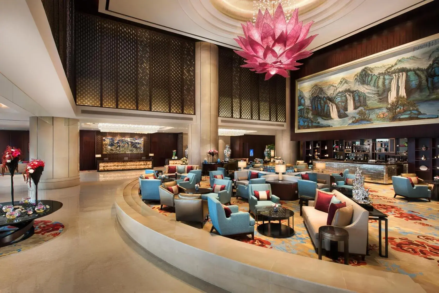 Restaurant/places to eat in Shangri-La Yiwu - 3 Min To The Mall, Free Coffee At Lobby Restaurant/places to eat in Shangri-La Yiwu - 3 Min To The Mall, Free Coffee At Lobby