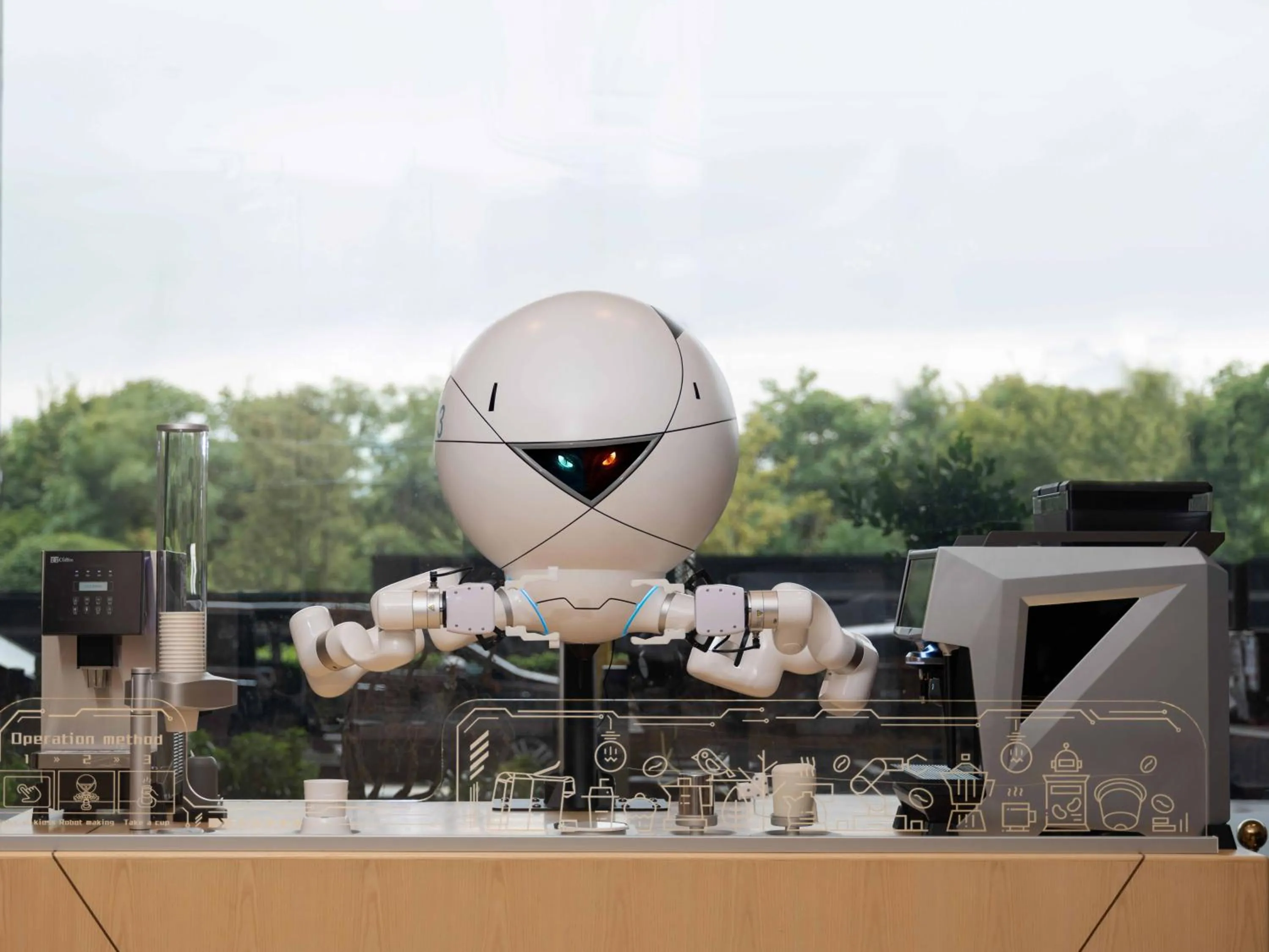 Coffee/tea facilities in Shangri-La Yiwu - 3 Min To The Mall, Free Coffee At Lobby