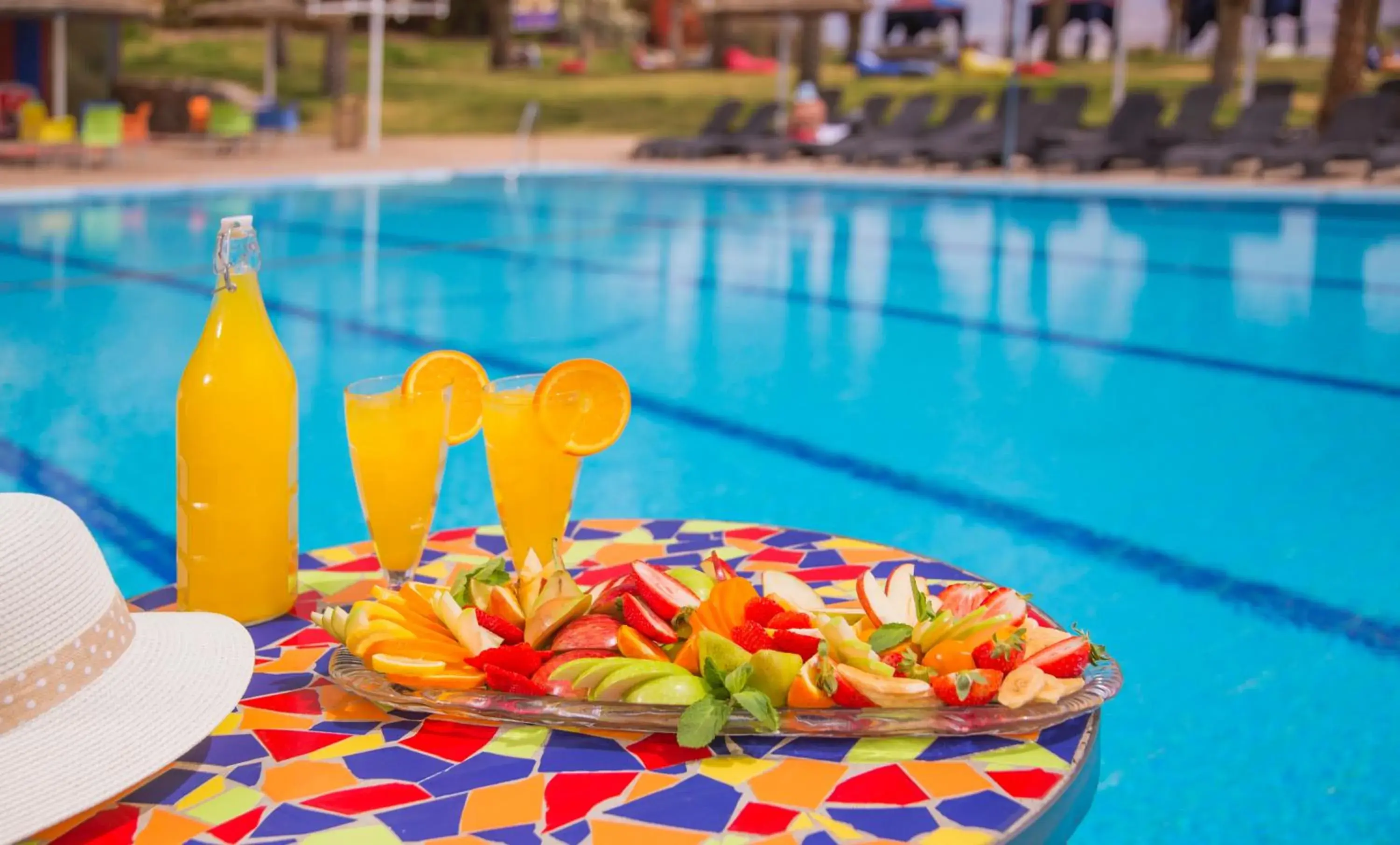 Swimming pool in Prima Music Hotel Swimming pool in Prima Music Hotel