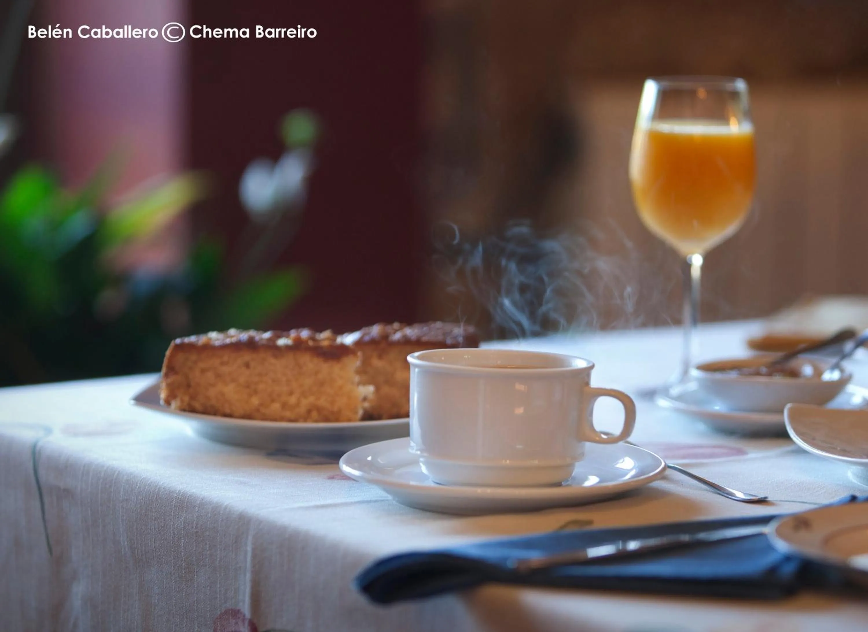 Food and drinks in La Casona de Quintes