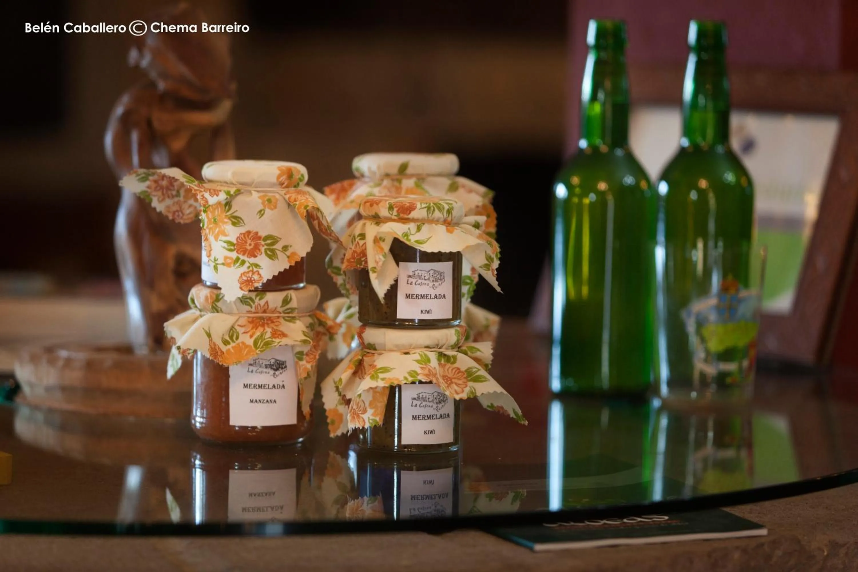 Food and drinks in La Casona de Quintes