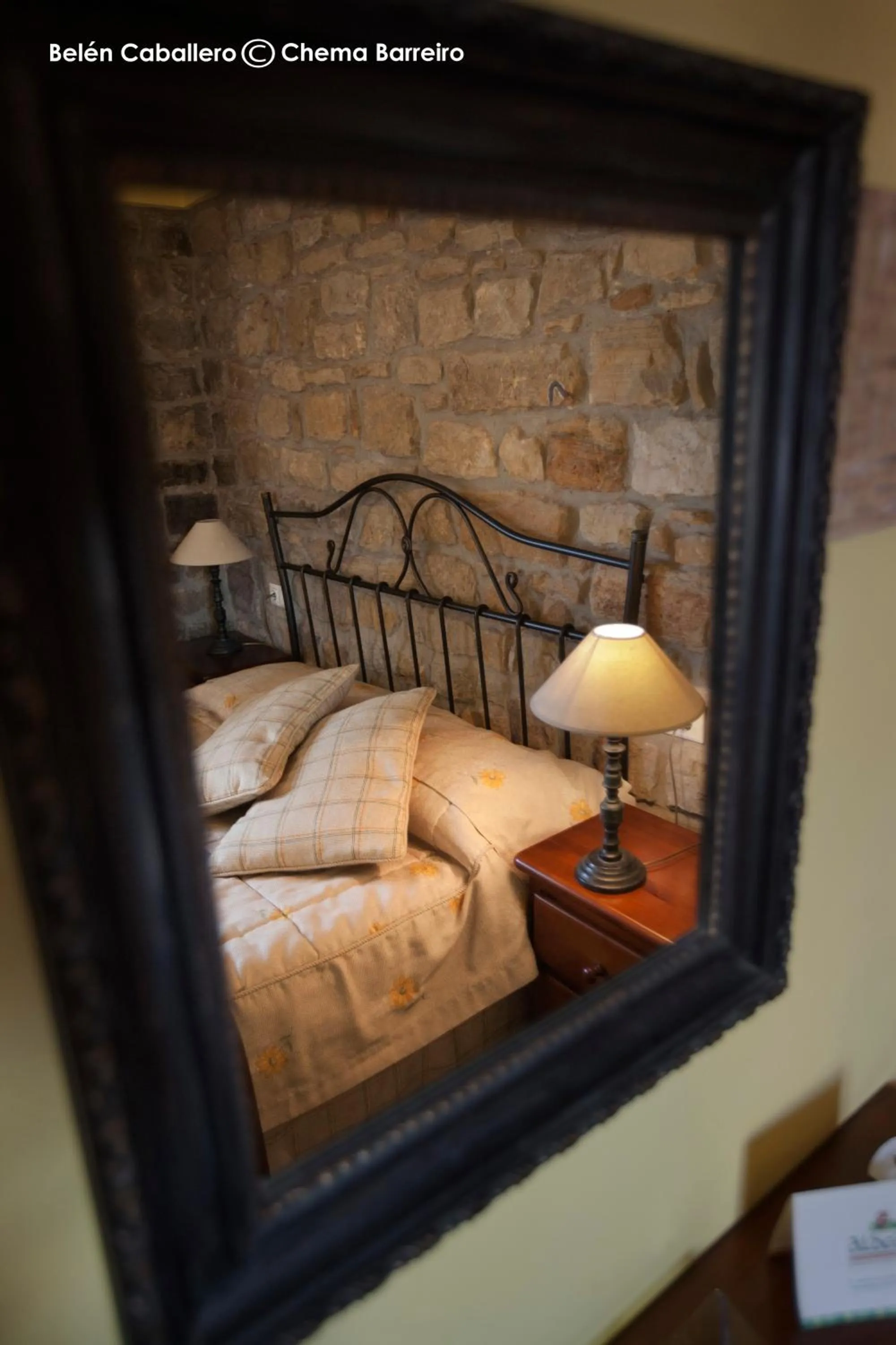 Decorative detail in La Casona de Quintes