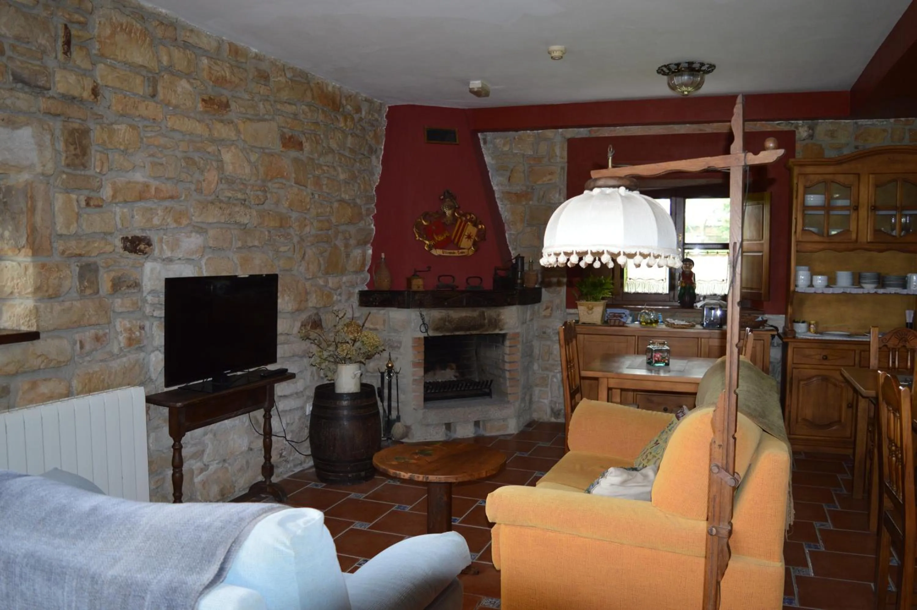 Living room in La Casona de Quintes