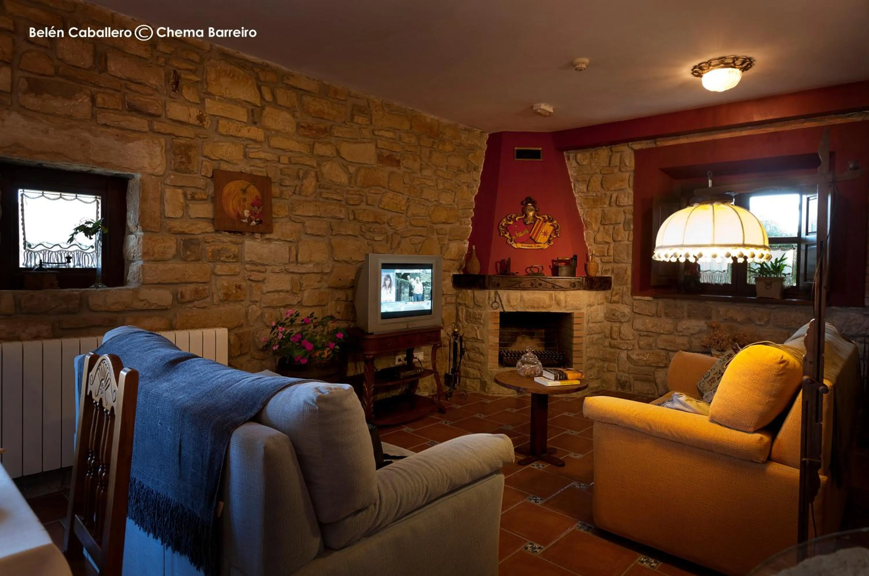 Living room in La Casona de Quintes