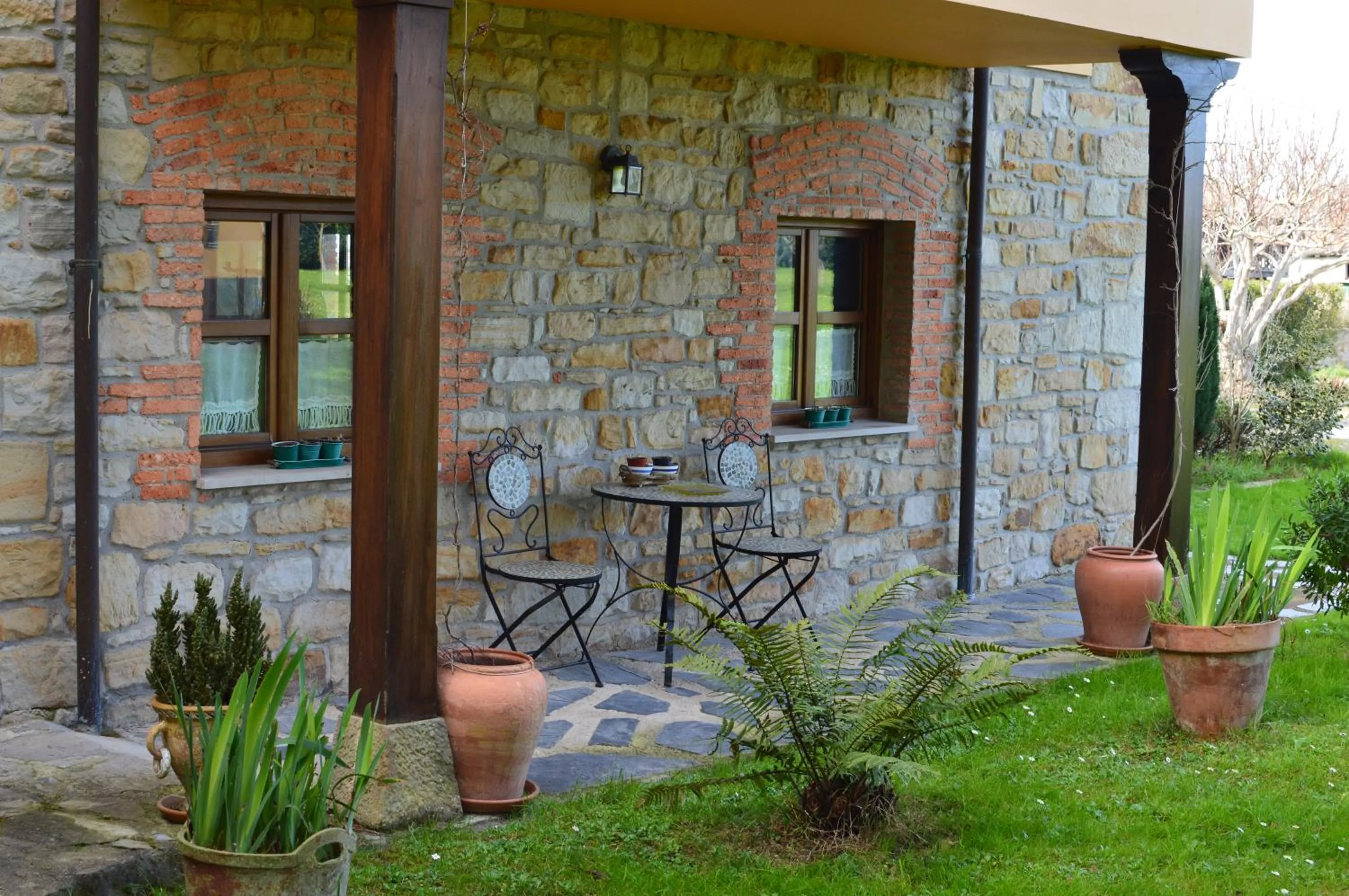 Garden in La Casona de Quintes