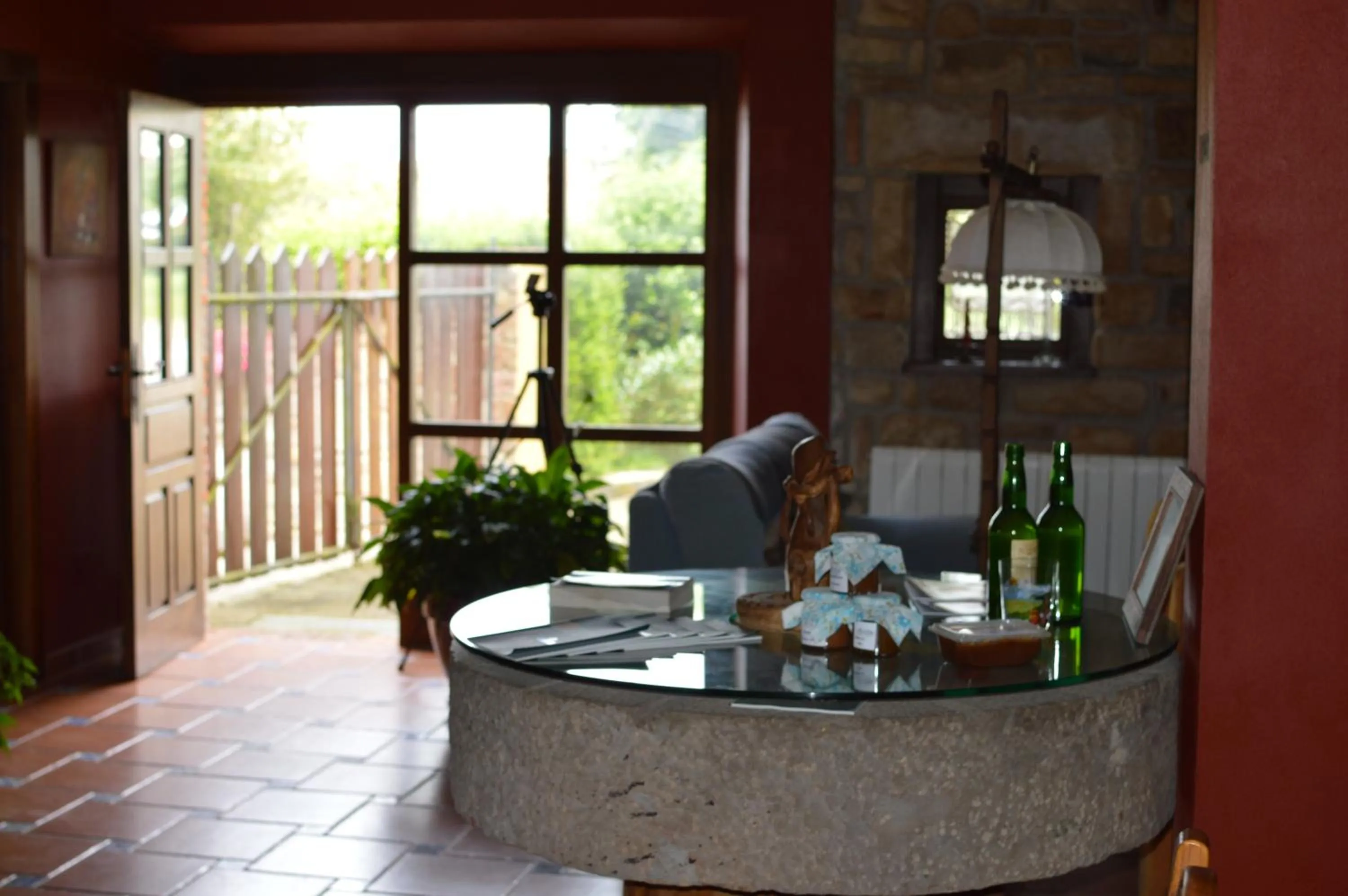 Dining area in La Casona de Quintes