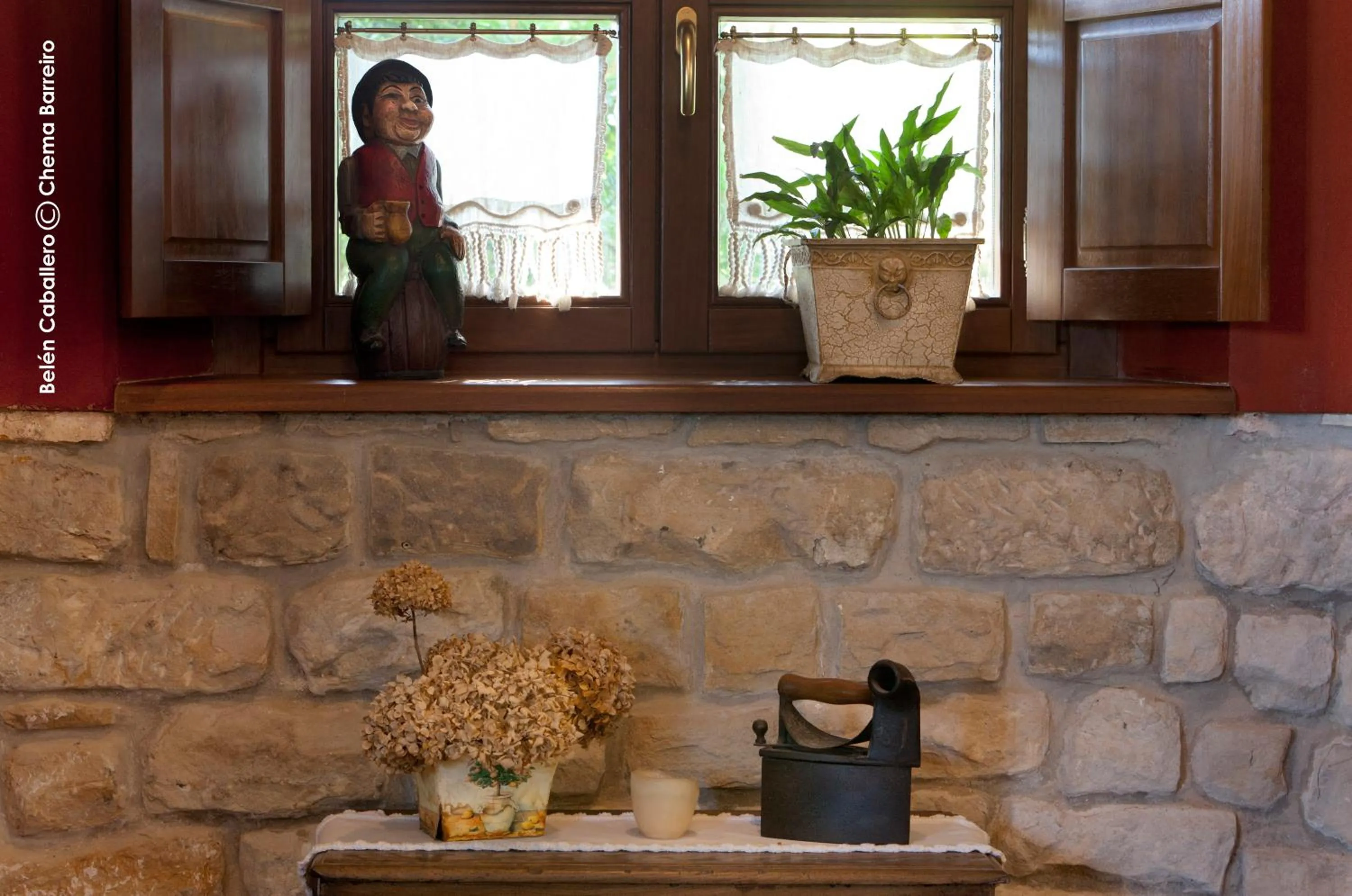 Dining area in La Casona de Quintes