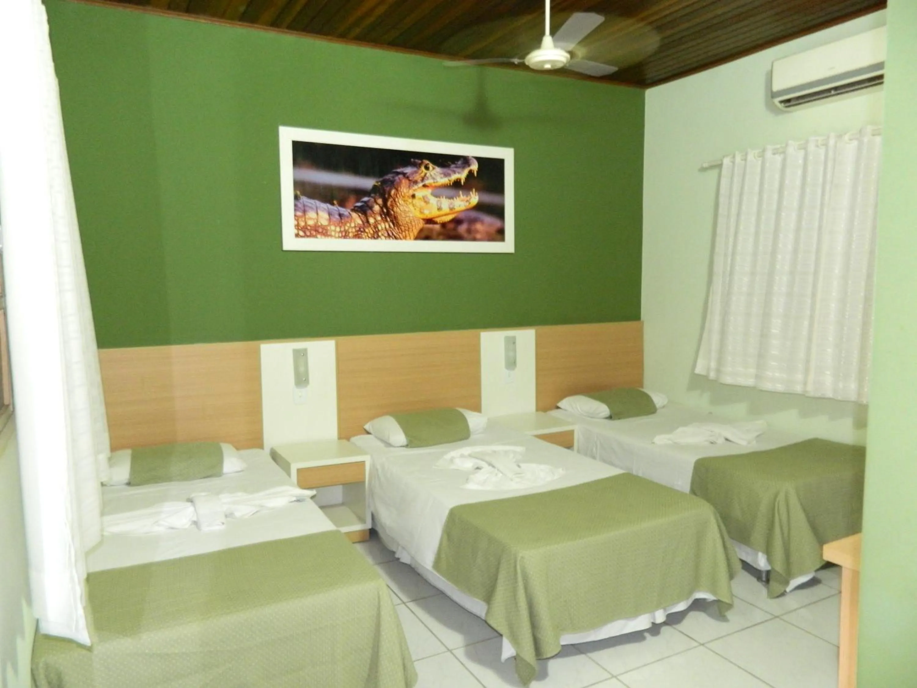 Bedroom, Bed in Pousada Rio Claro